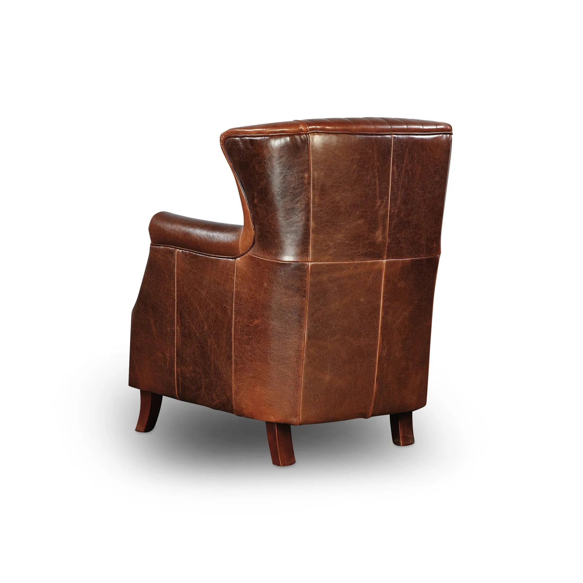 Les Puces Leather Club Chair - Image 3