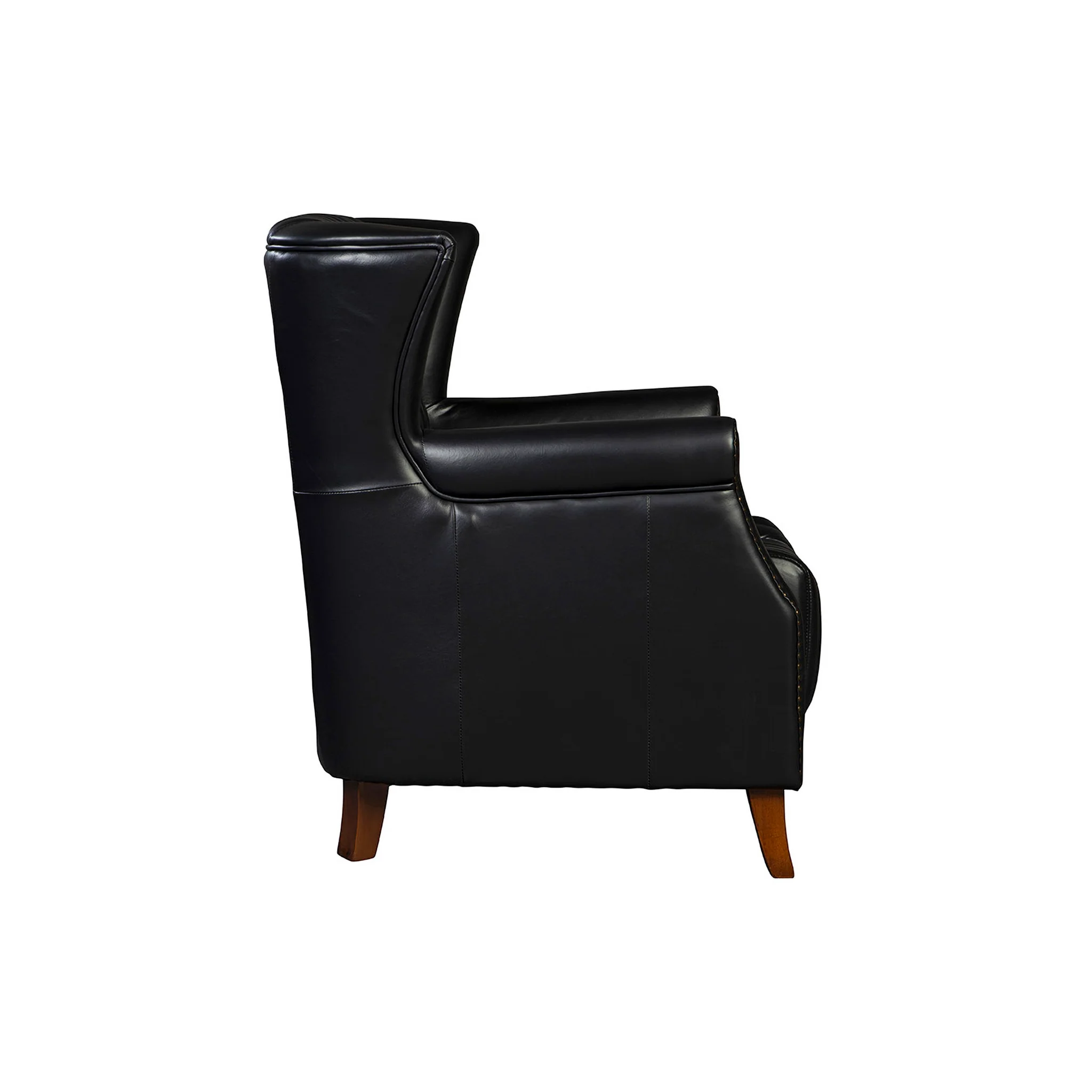 Les Puces Leather Club Chair - Image 8