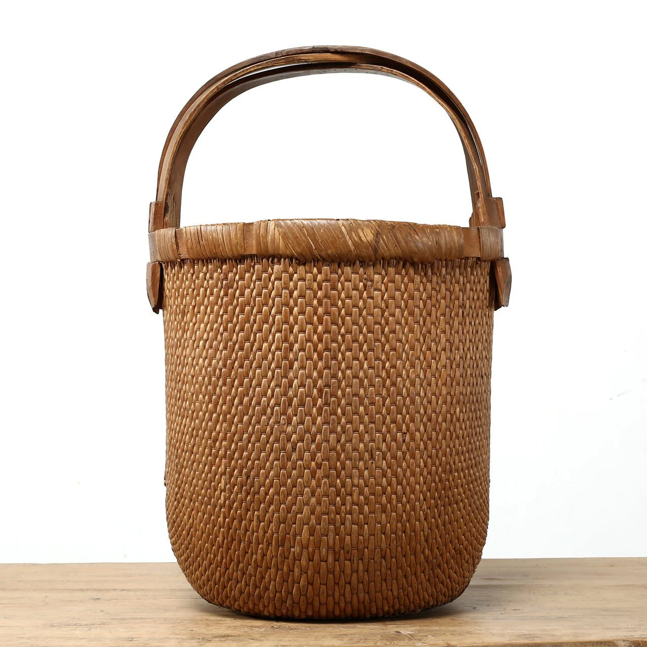Lianhua Willow Storage Basket - Image 6