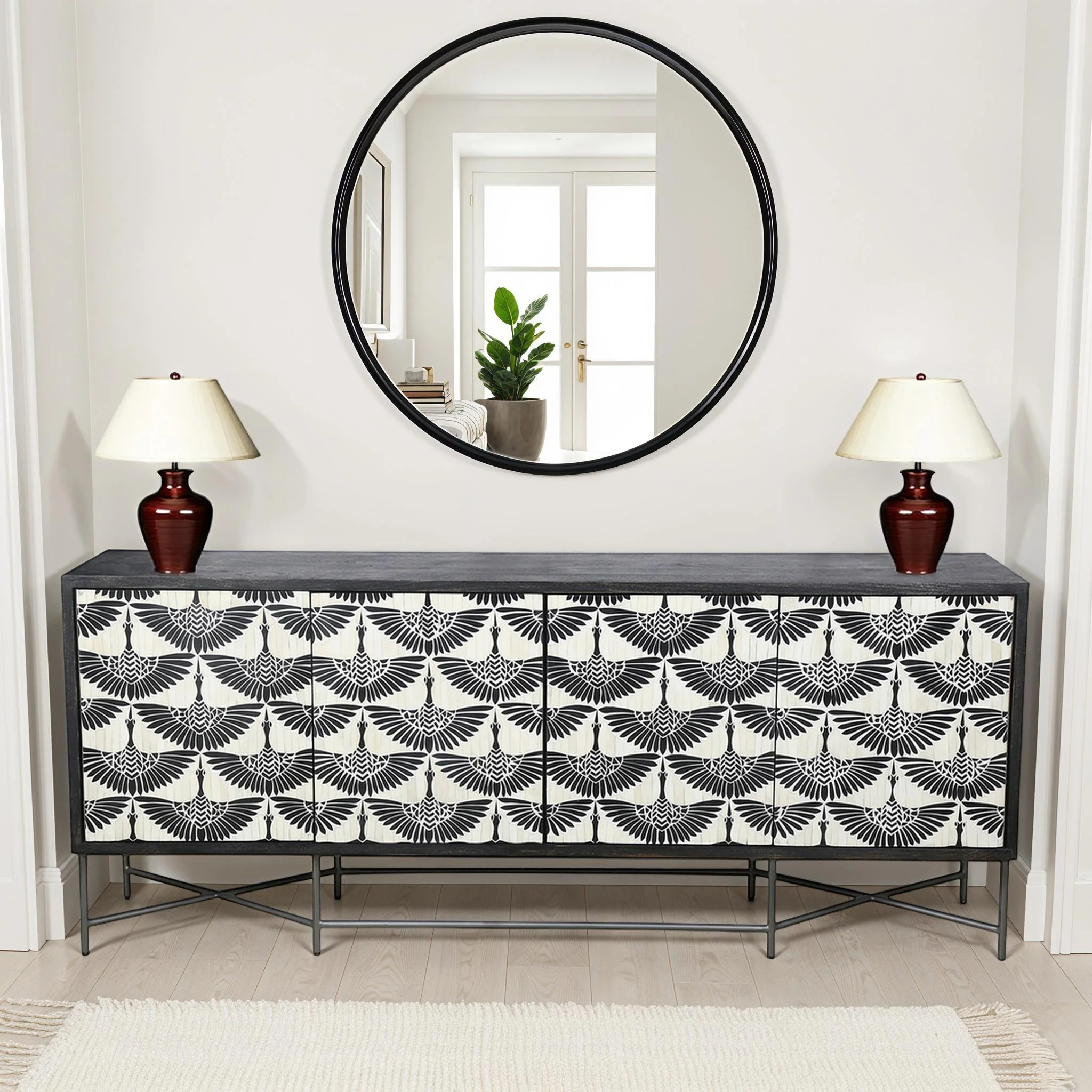 Tansu Crane Sideboard - Image 2