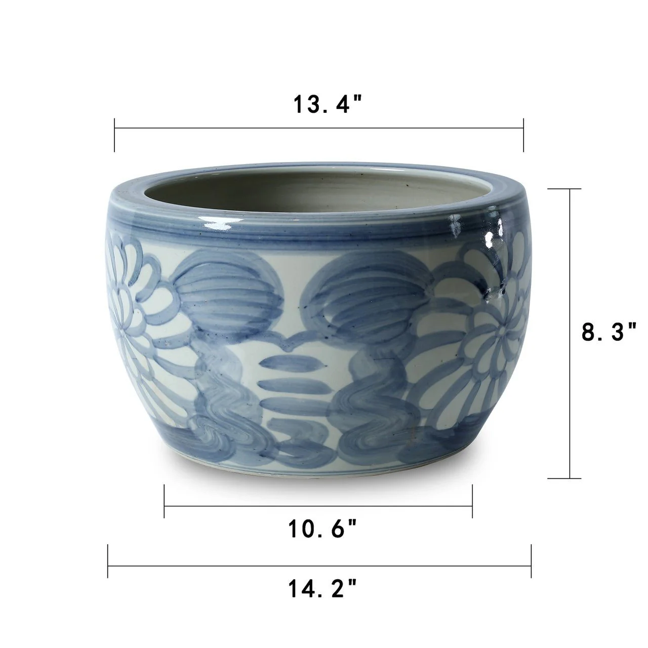 Liorin Hand Painted Planter - Image 5
