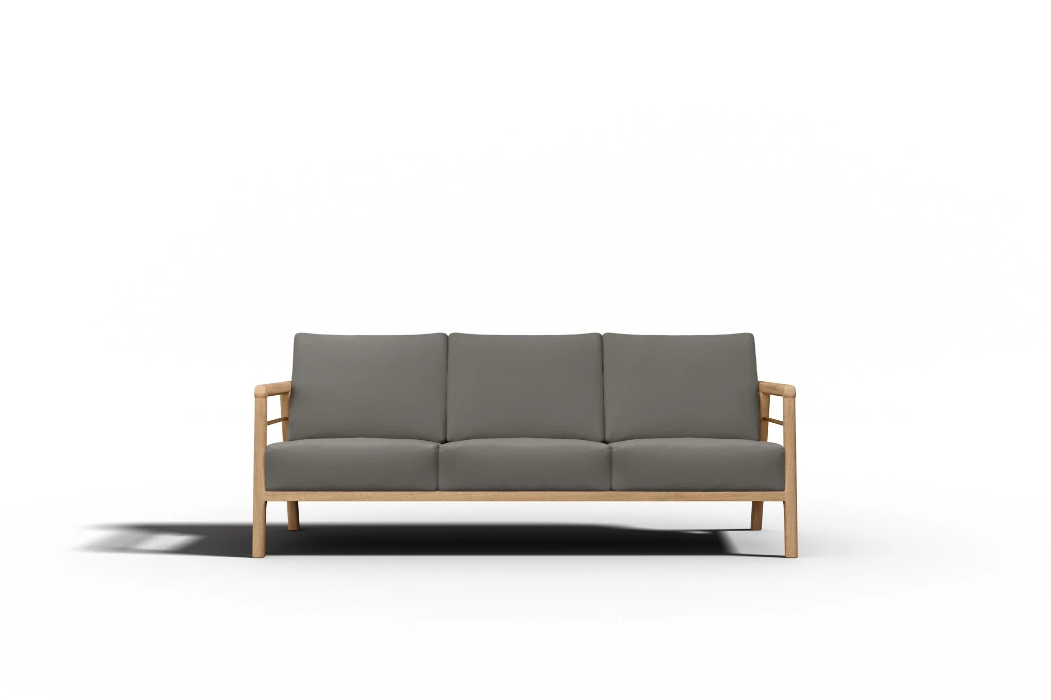 Lorvane Teak Sofa - Image 12