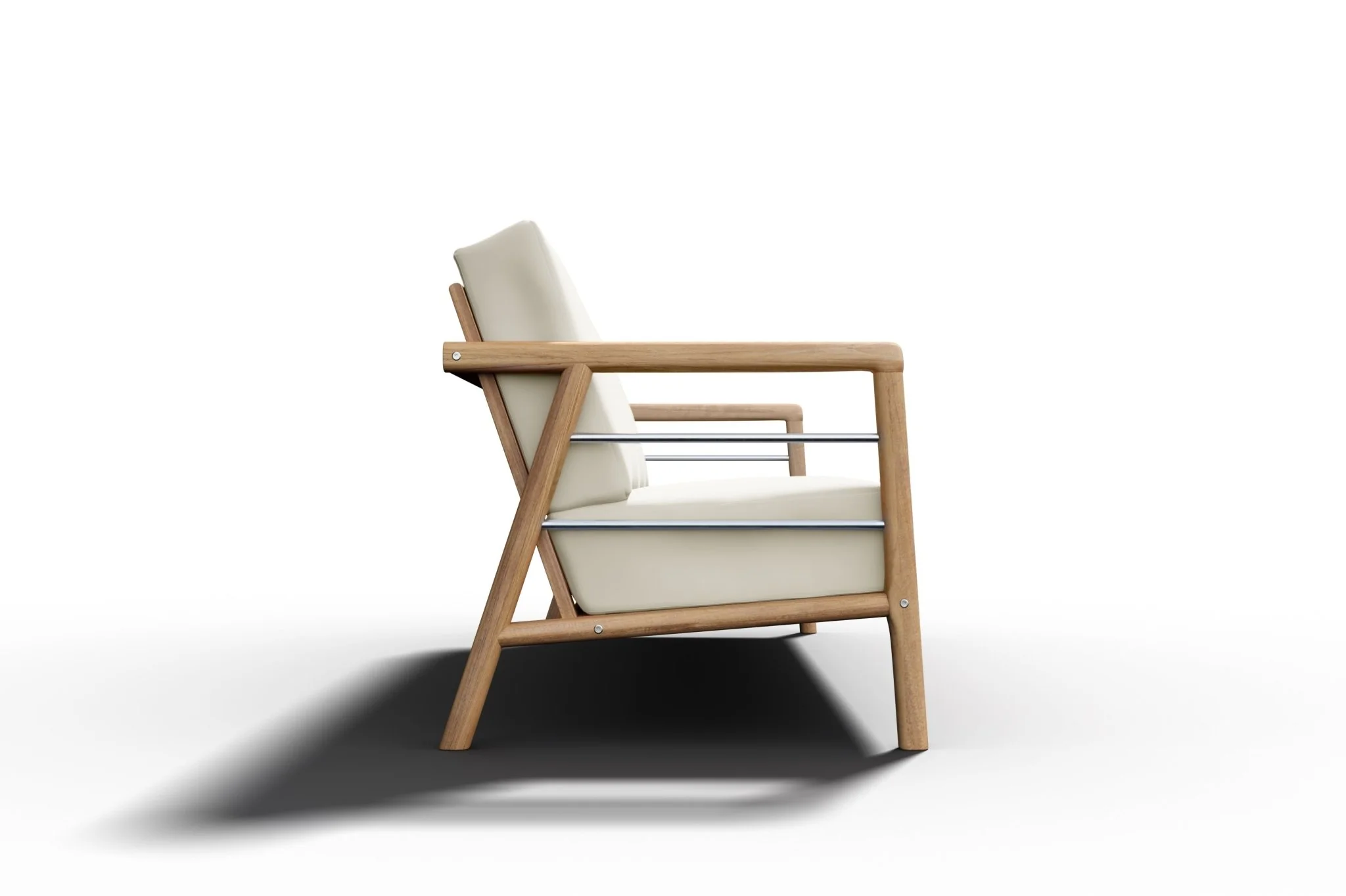 Lorvane Teak Sofa - Image 25