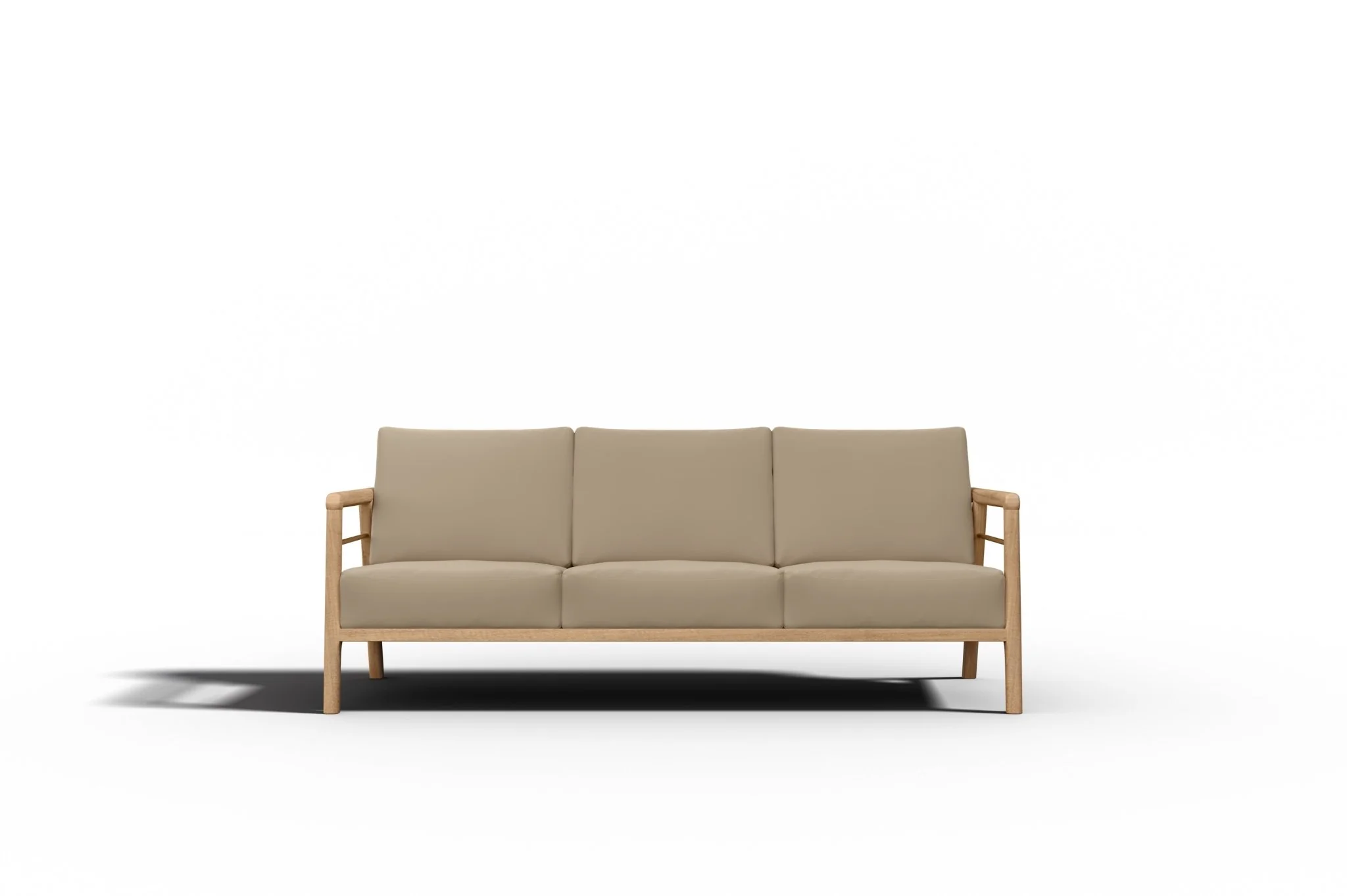 Lorvane Teak Sofa - Image 5