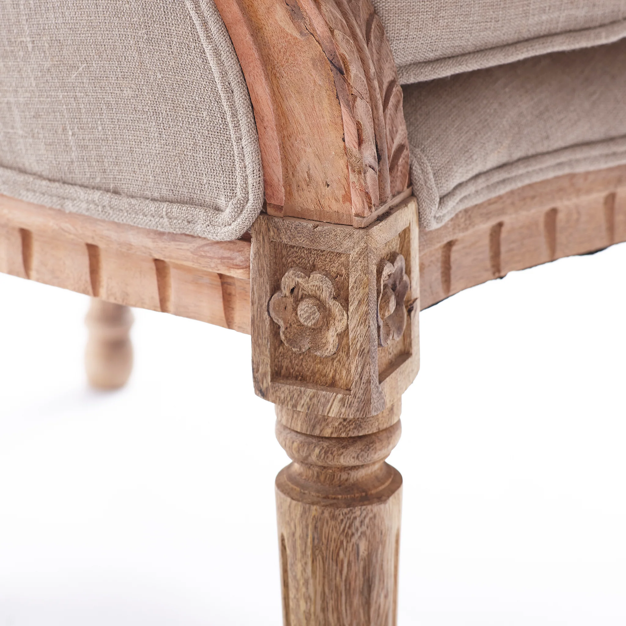 Louis XV Wing Chair - Image 6