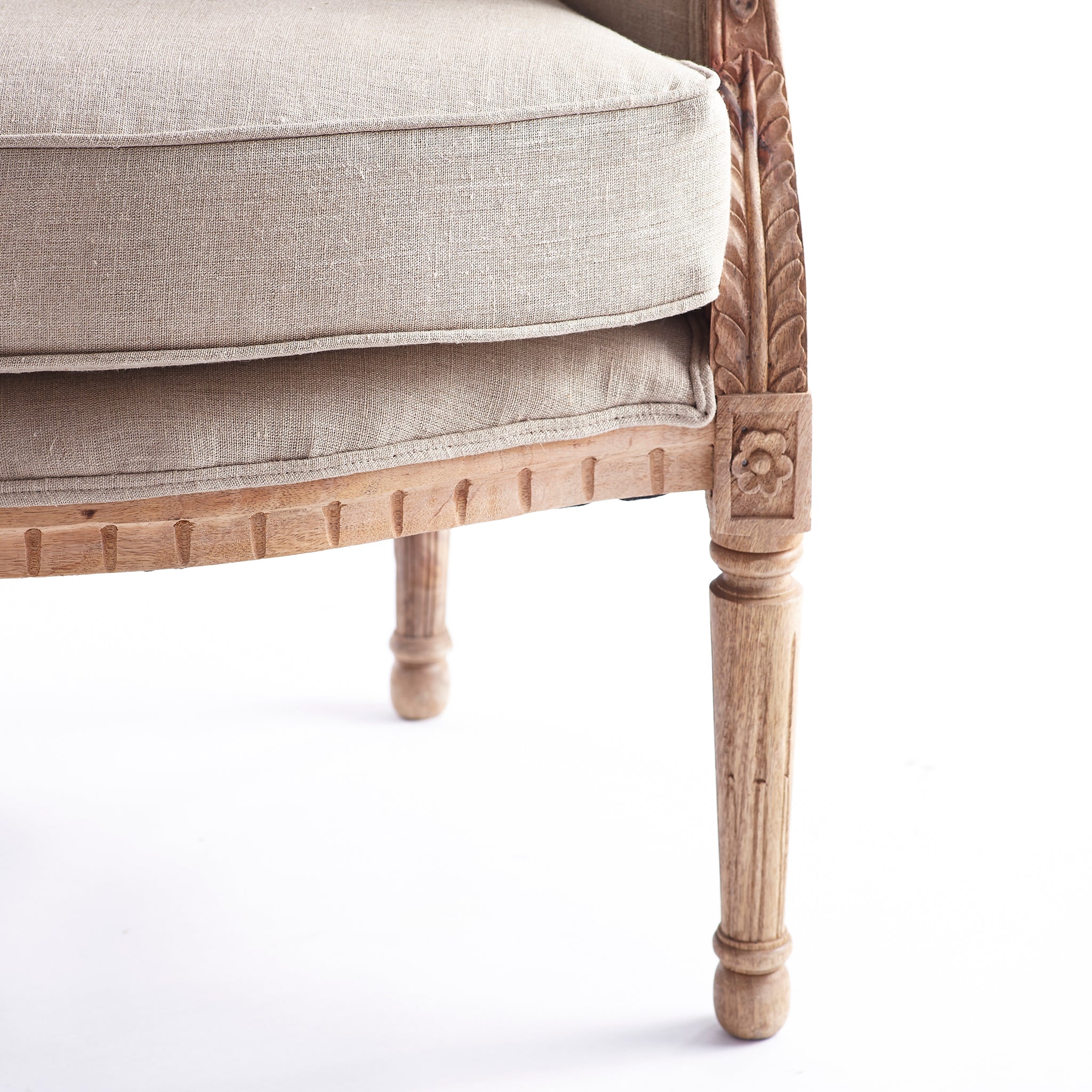 Louis XV Wing Chair - Image 7
