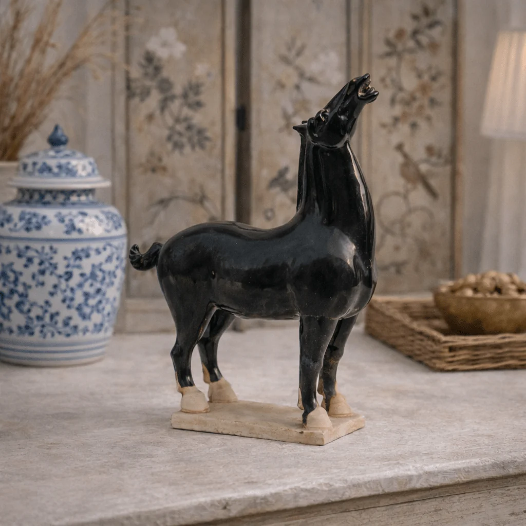 Lu-Er Terra Cotta Stallion - Image 2