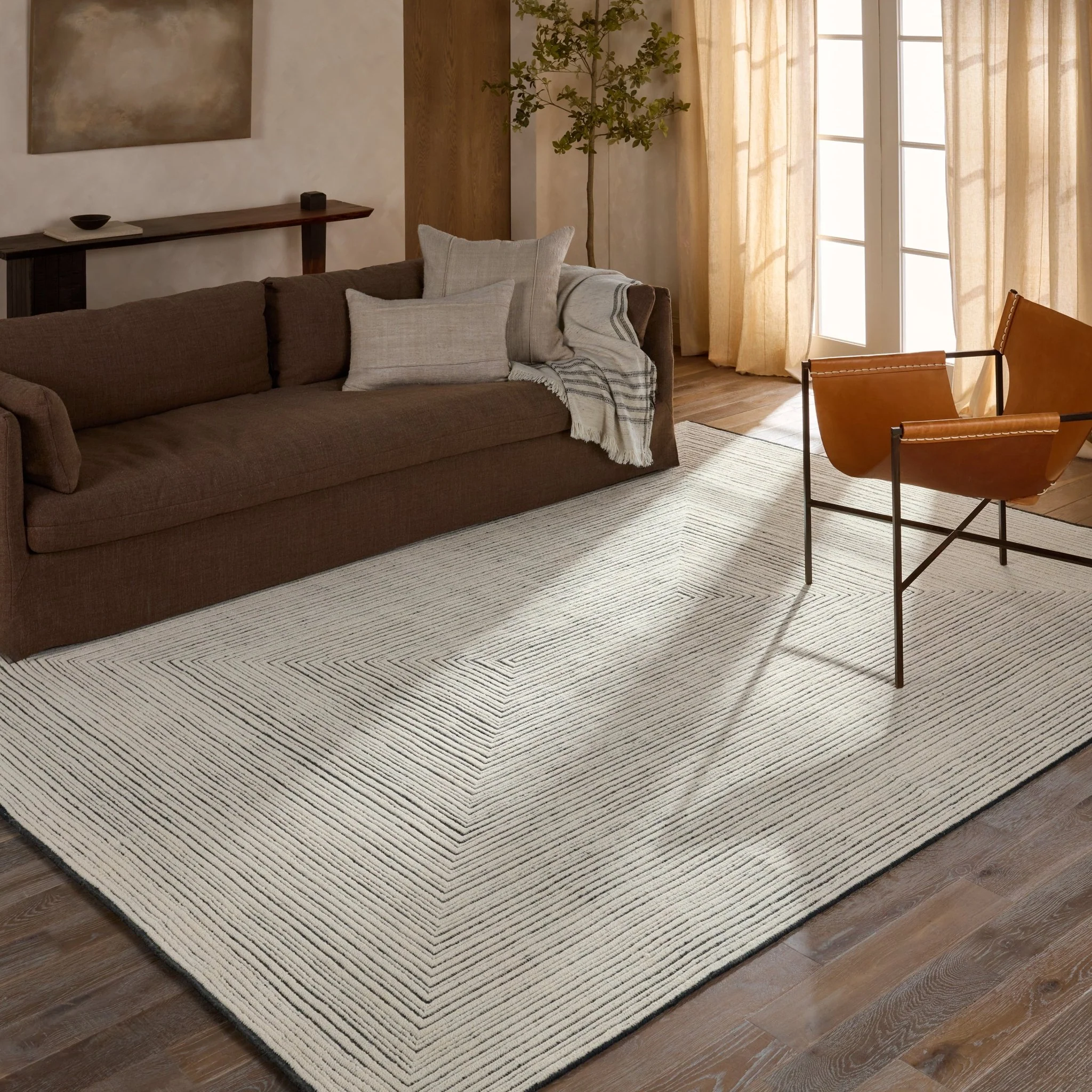 Lunair Wool Viscose Rug - Image 2