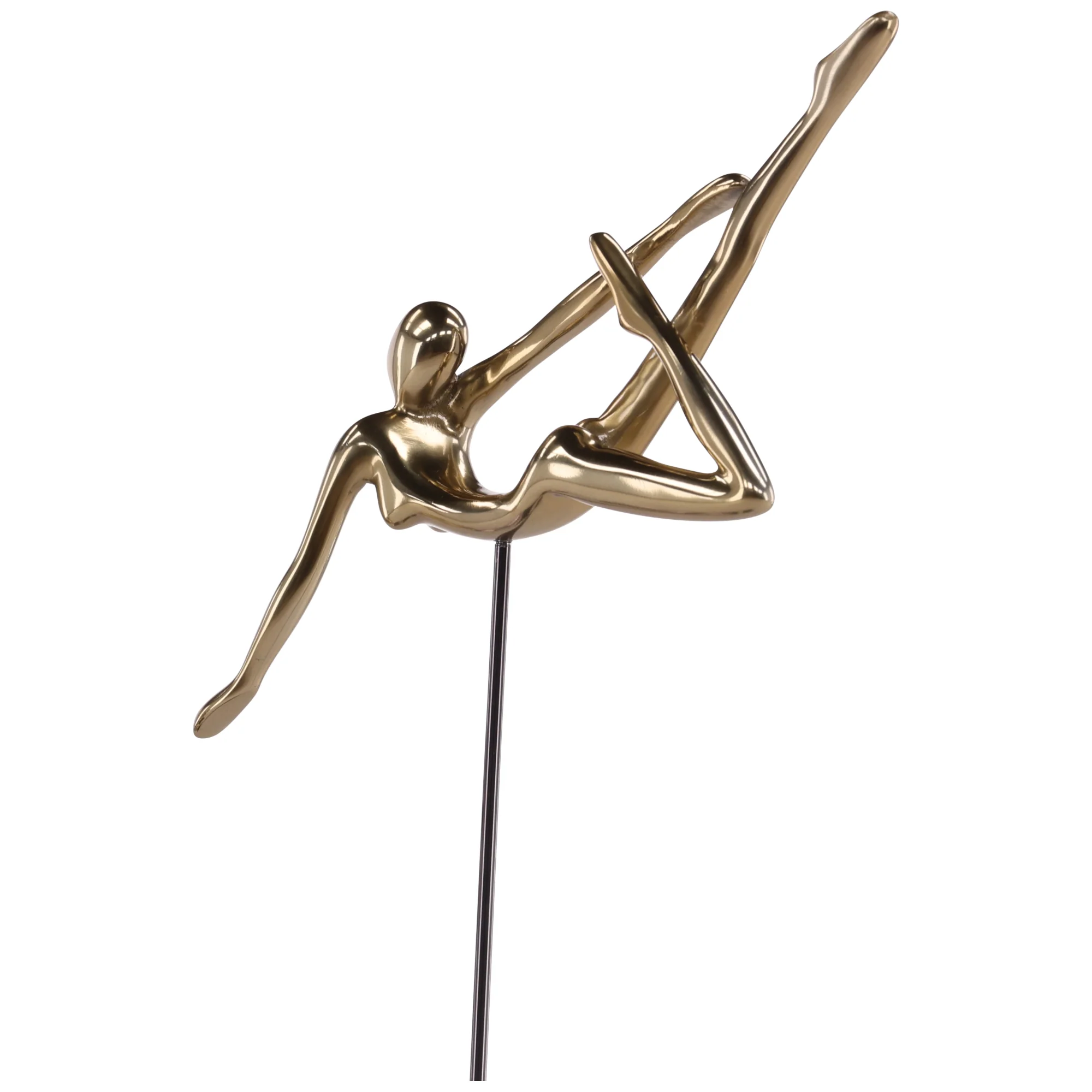 Lyara Brass Acrobat Sculptures - Image 5