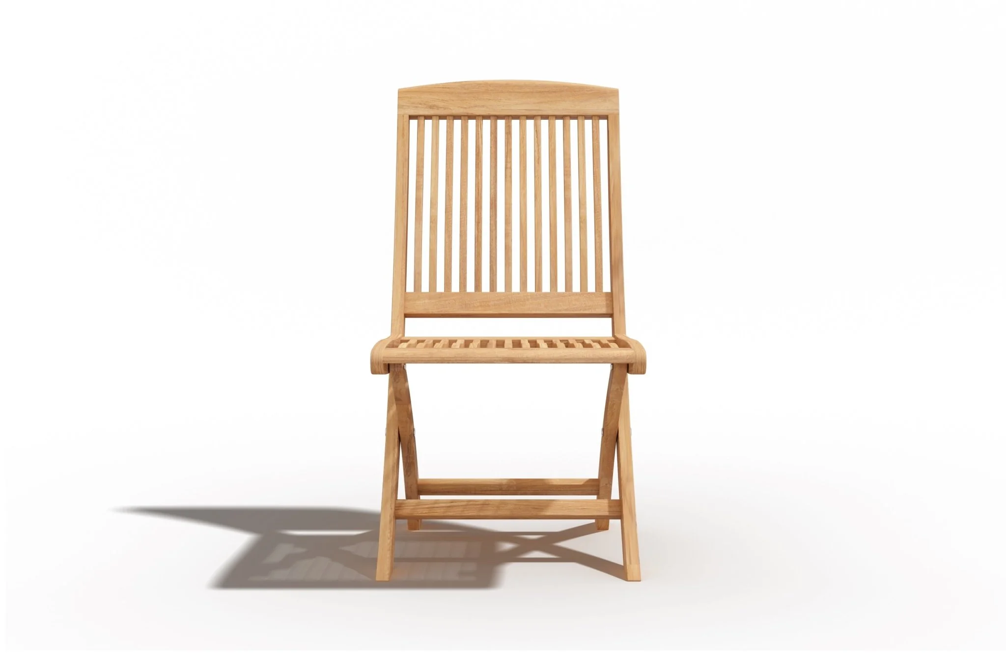 Lysandra Teak Folding Chair - Image 4