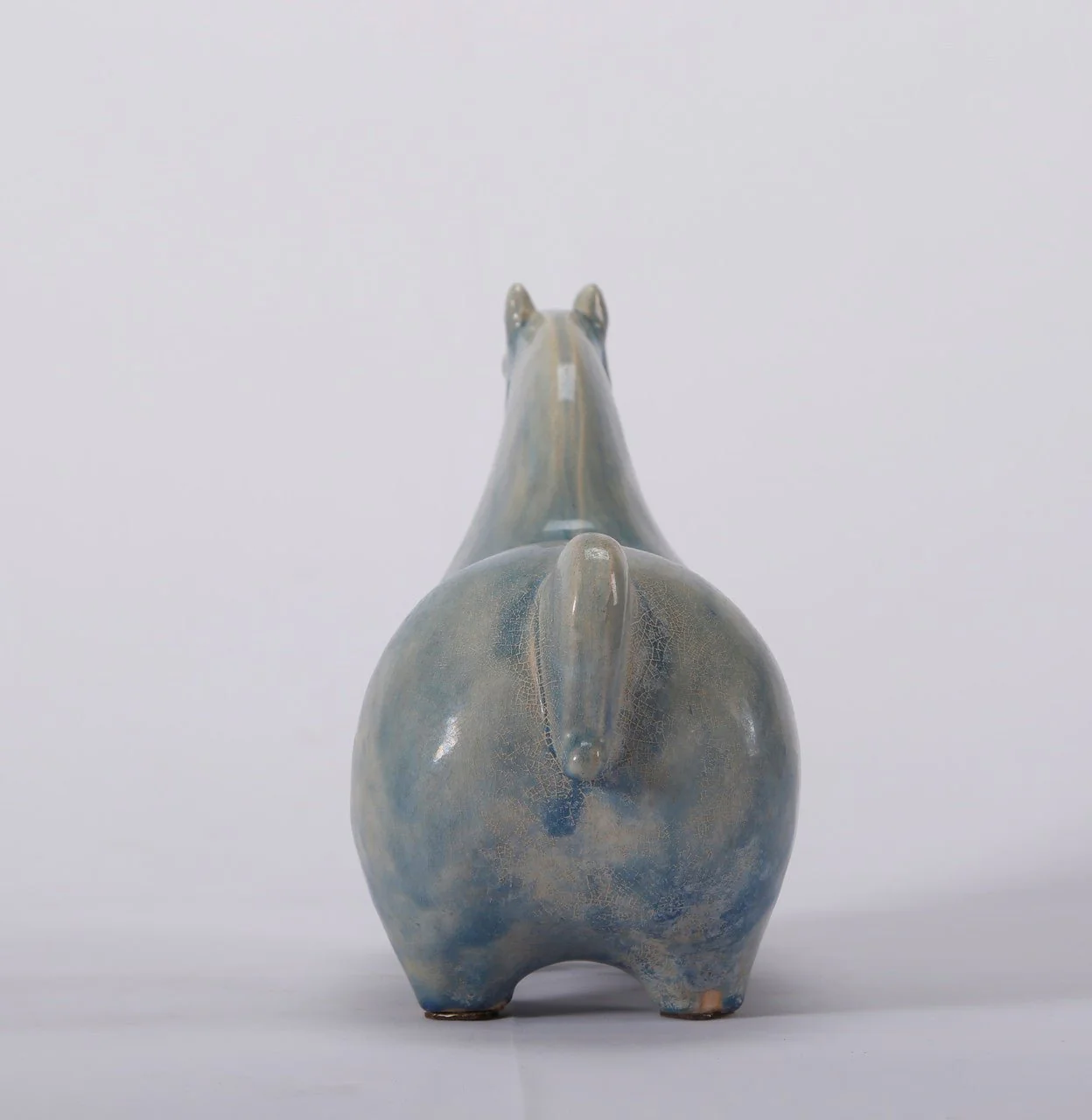 Lysora Glazed Horse Sculpture - Image 4