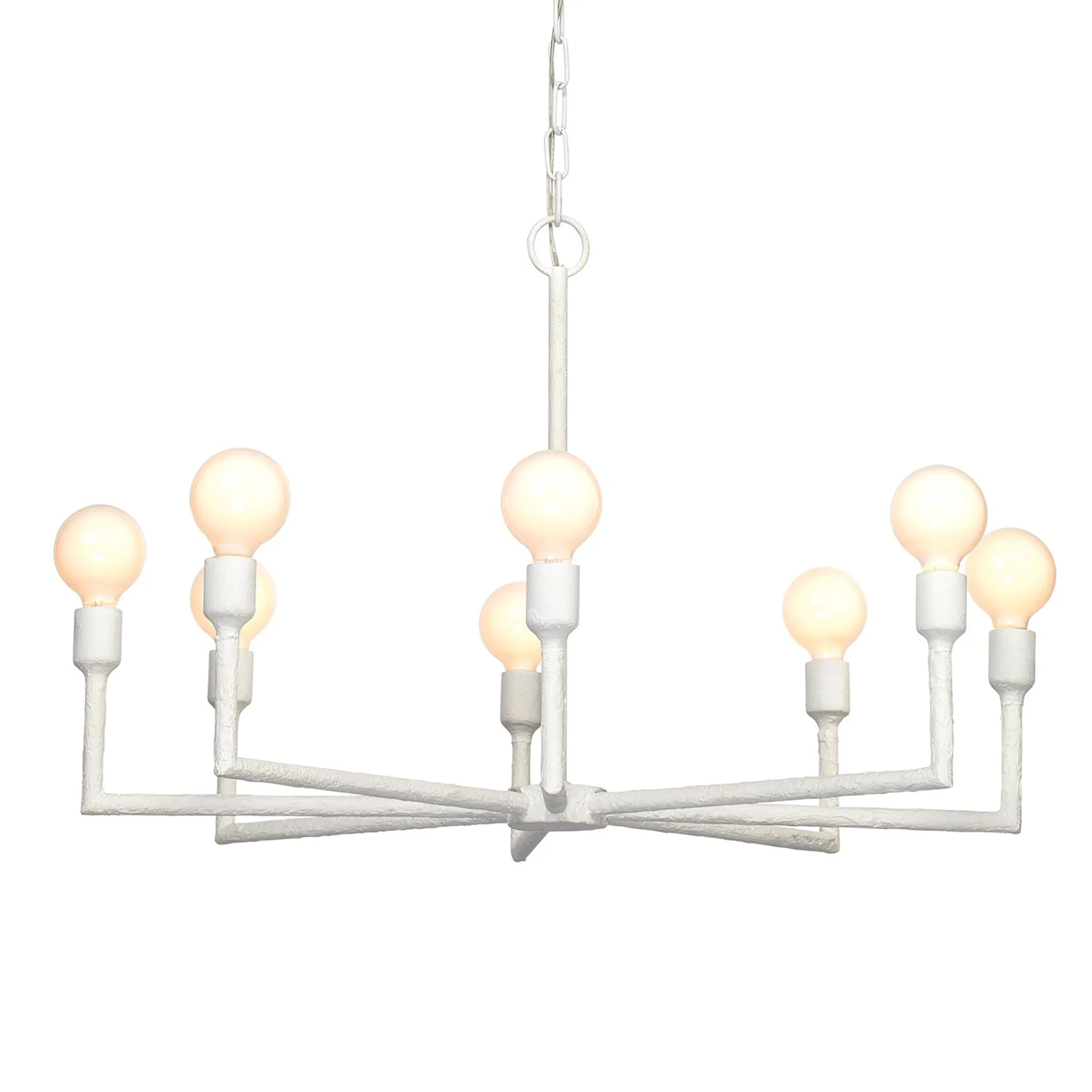 Madison Chandelier in White Gesso - Image 2