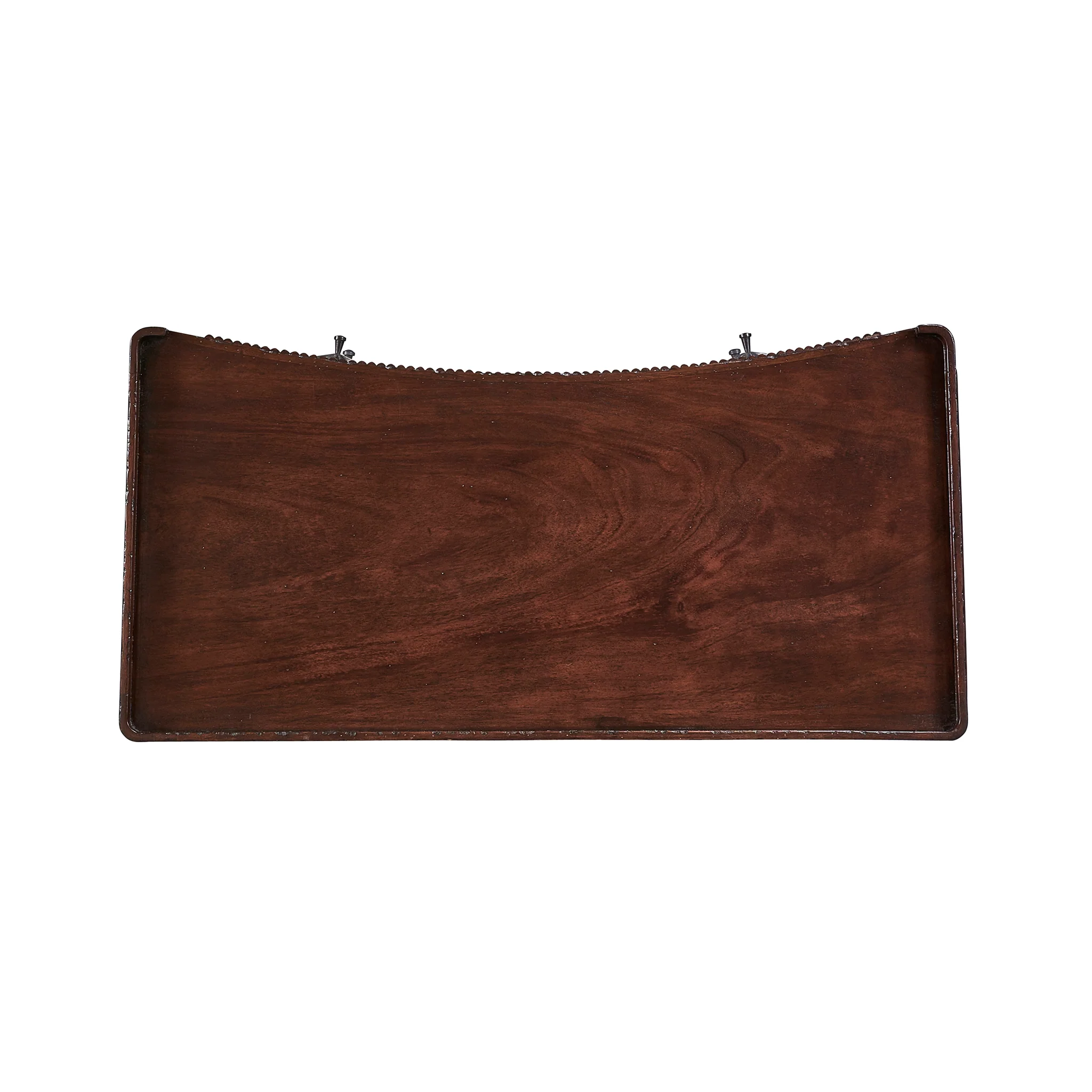 Mahogany Fluted Chest with Star Pulls - Image 11