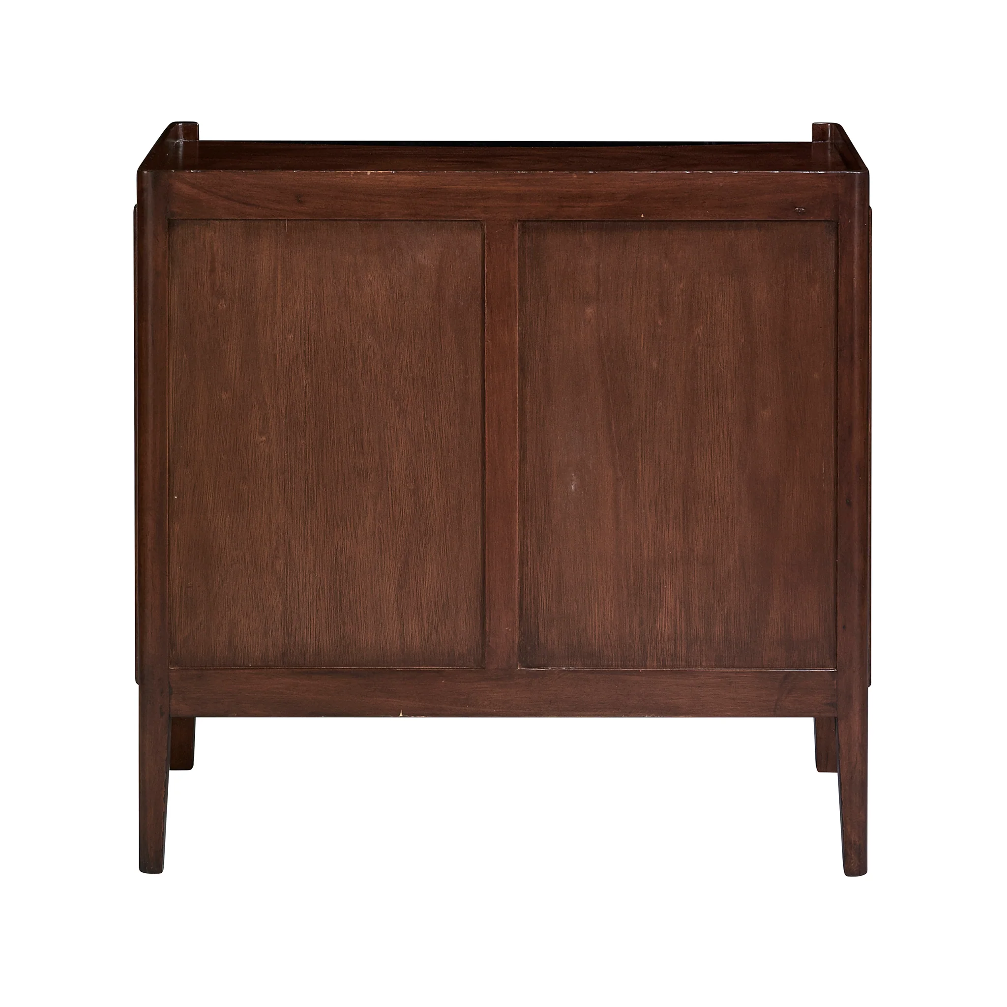 Mahogany Fluted Chest with Star Pulls - Image 13