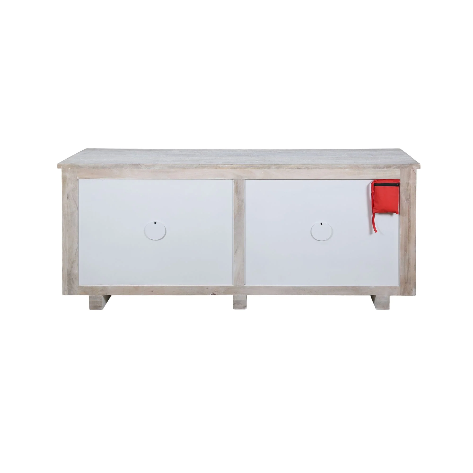 Rhodes Slatted Wood Sideboard - Image 6