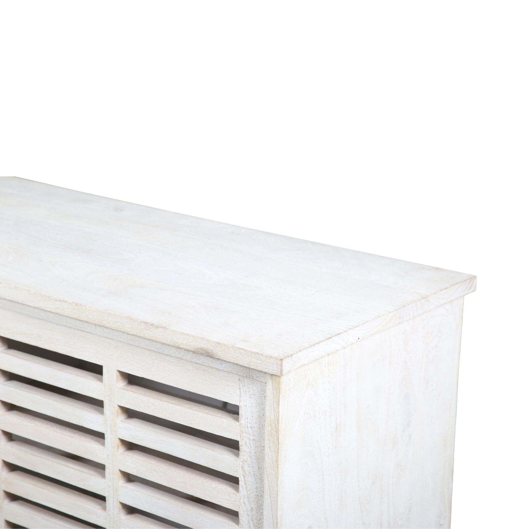 Rhodes Slatted Wood Sideboard - Image 8