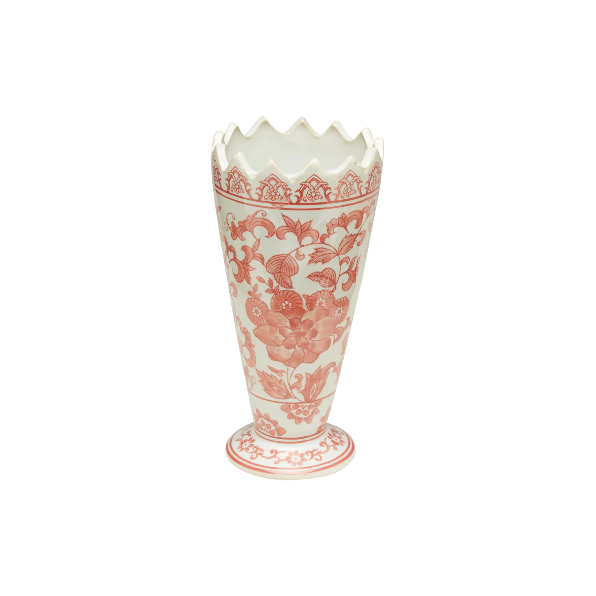 Maragha Porcelain Floral Vase