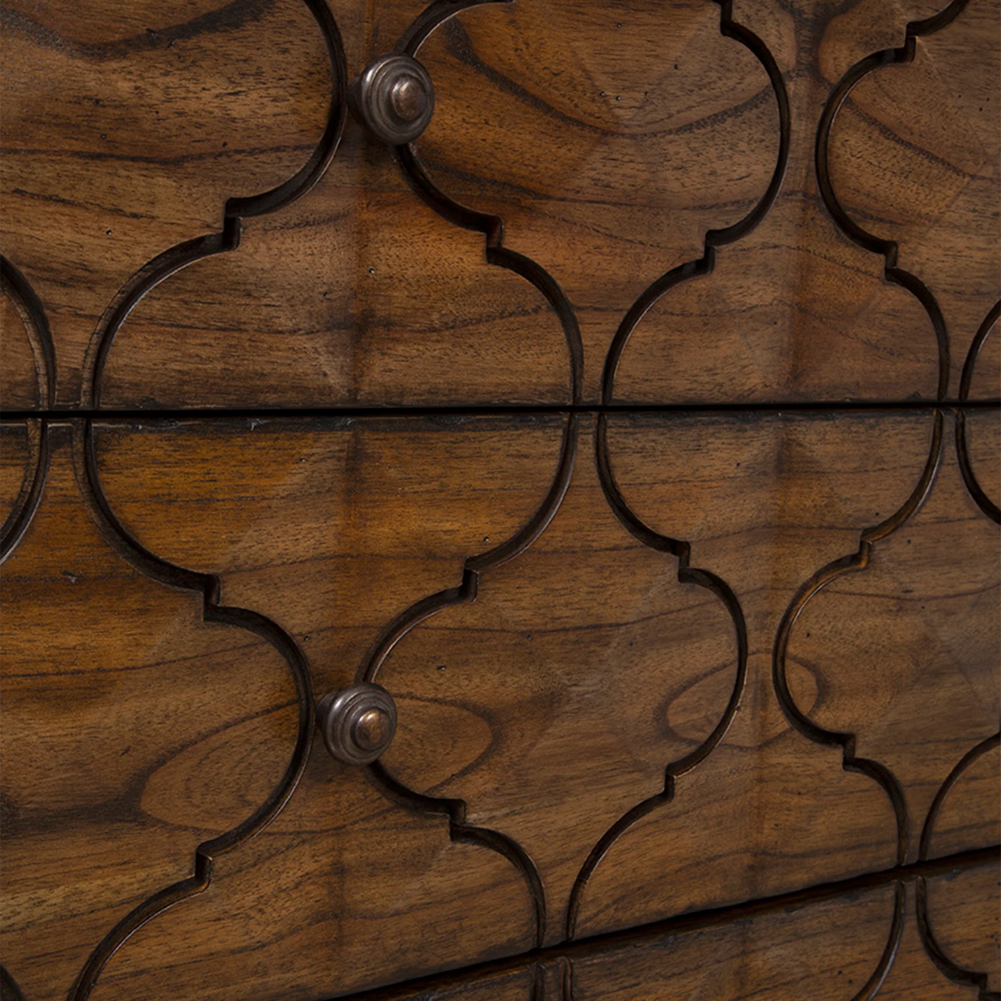 Marbella Carved Wood Chest - Image 7