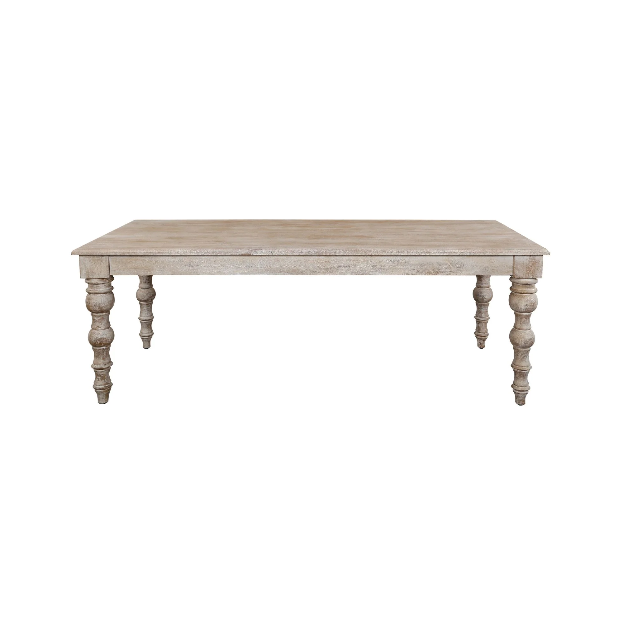 Matera Carved Wood Dining Table - Image 2