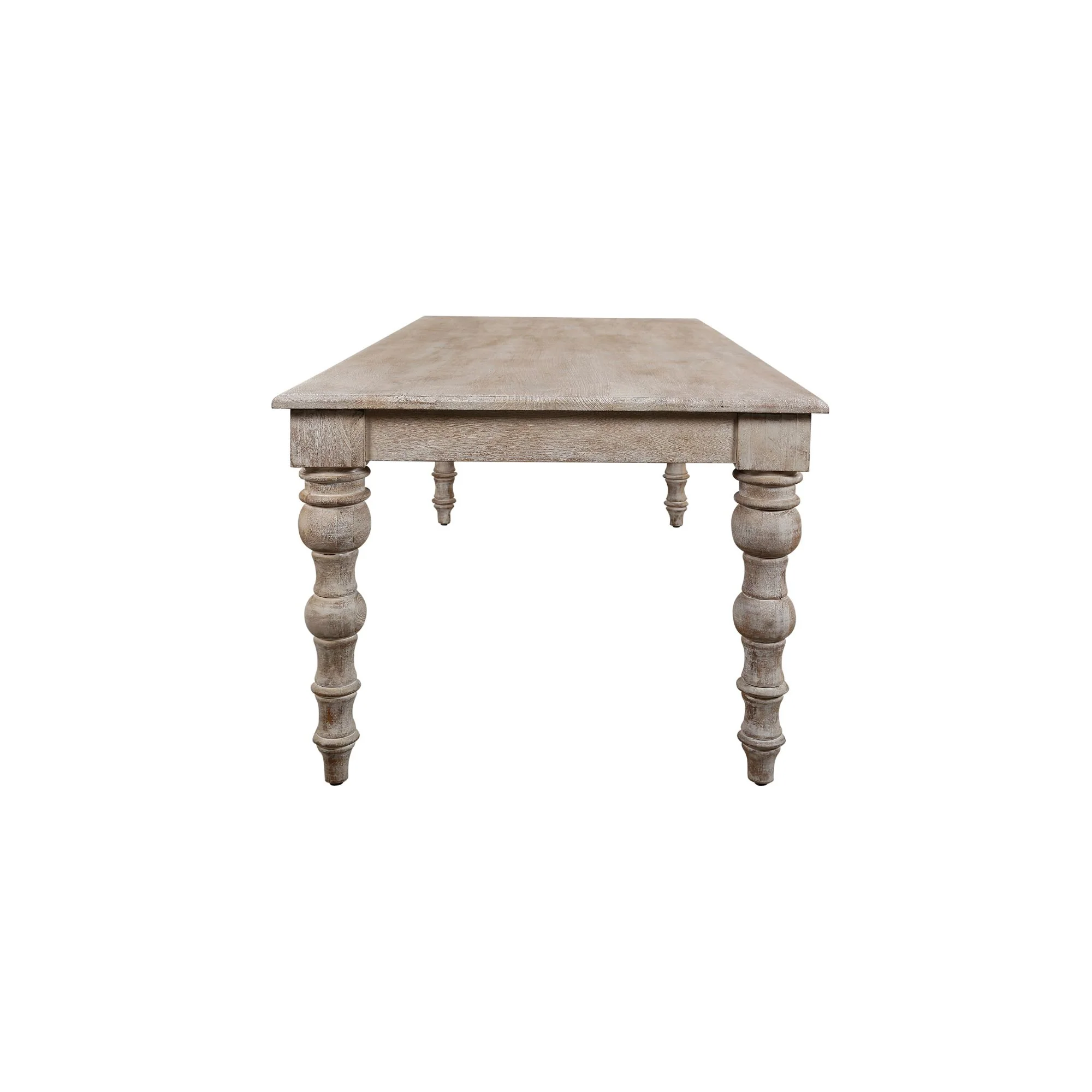 Matera Carved Wood Dining Table - Image 3