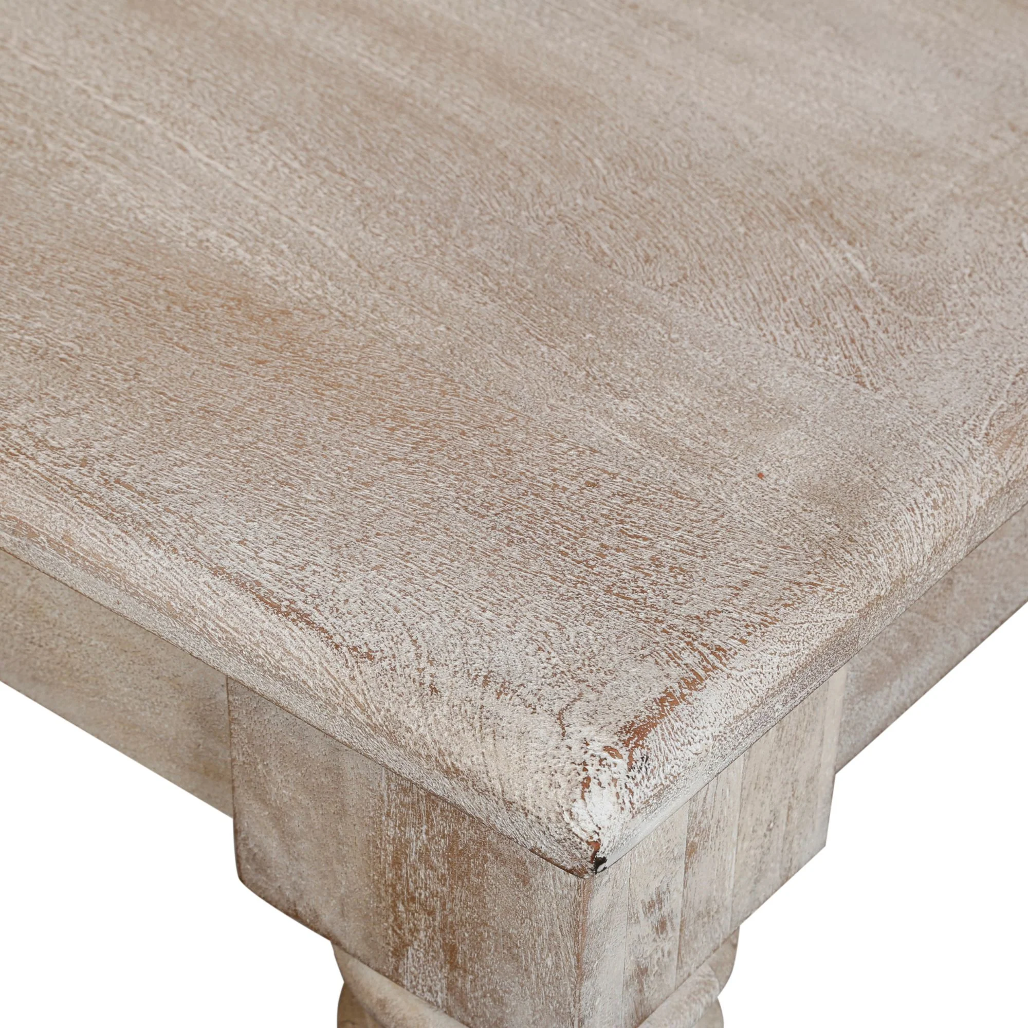 Matera Carved Wood Dining Table - Image 5