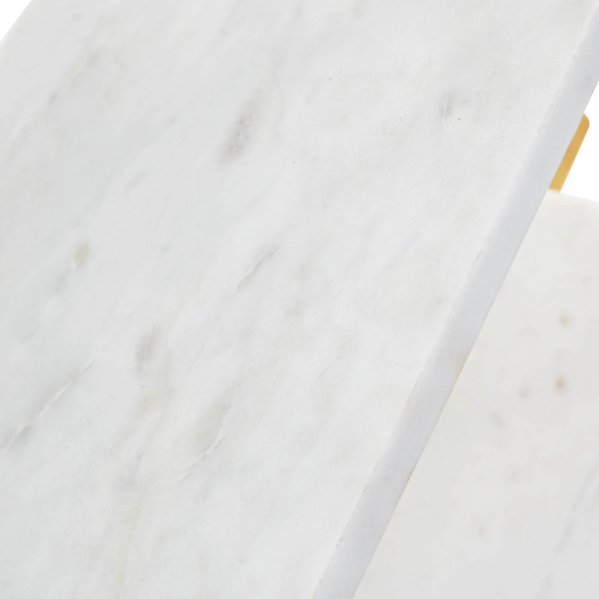 Marble & Gold Leaf Side Table - Image 3
