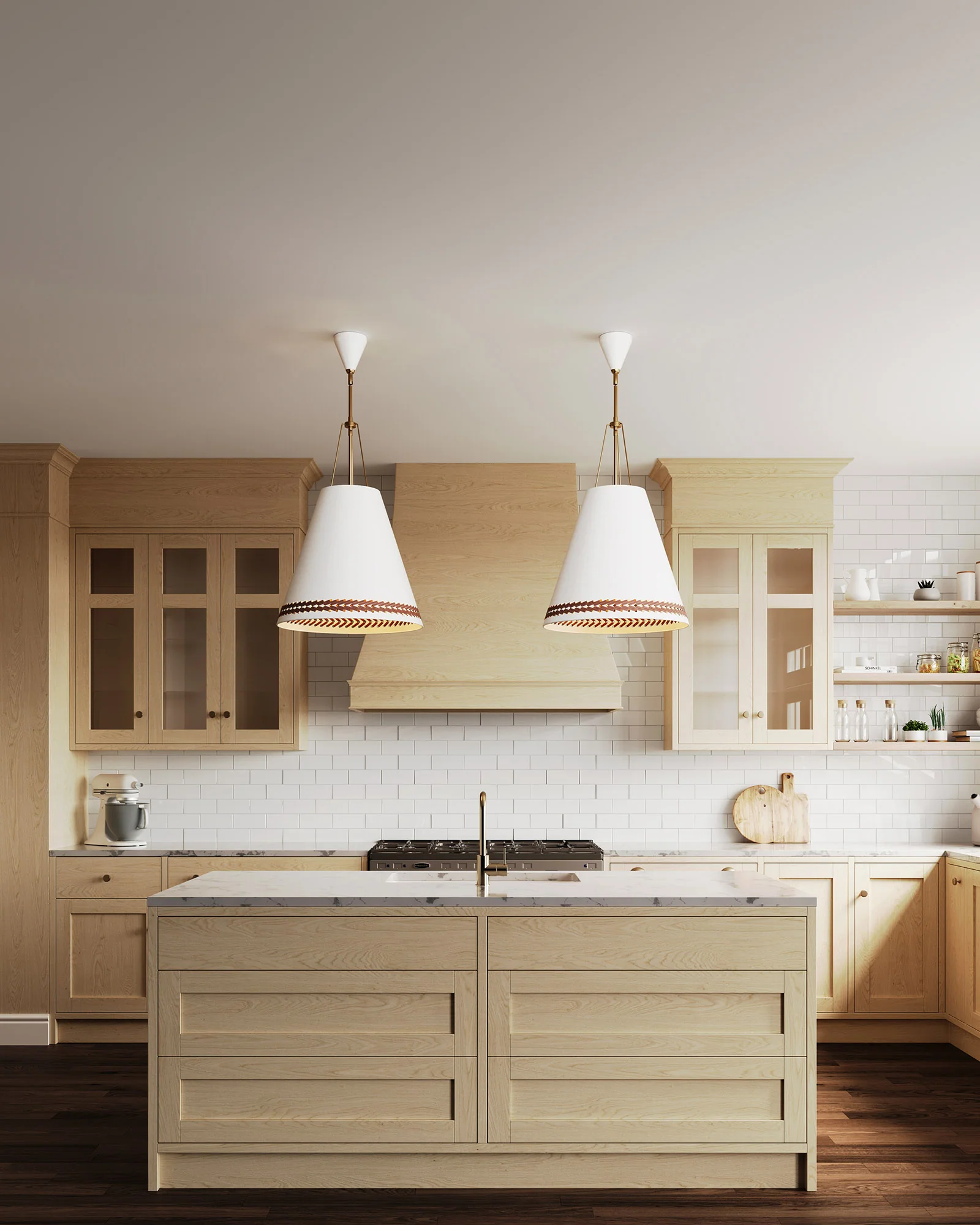 Marcelli Leather Pendant Light - Image 5