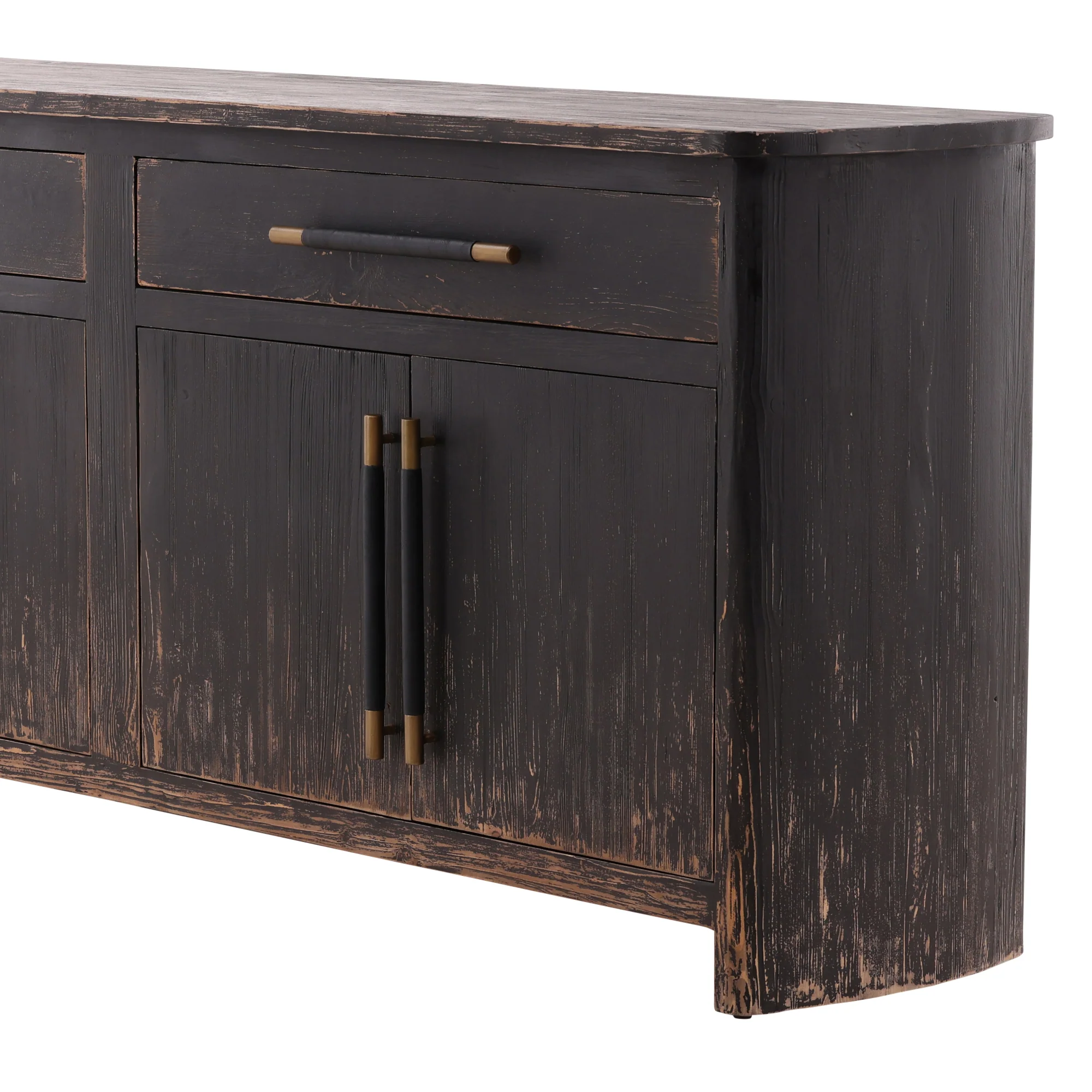 Marcellon Distressed Wood Sideboard - Image 6