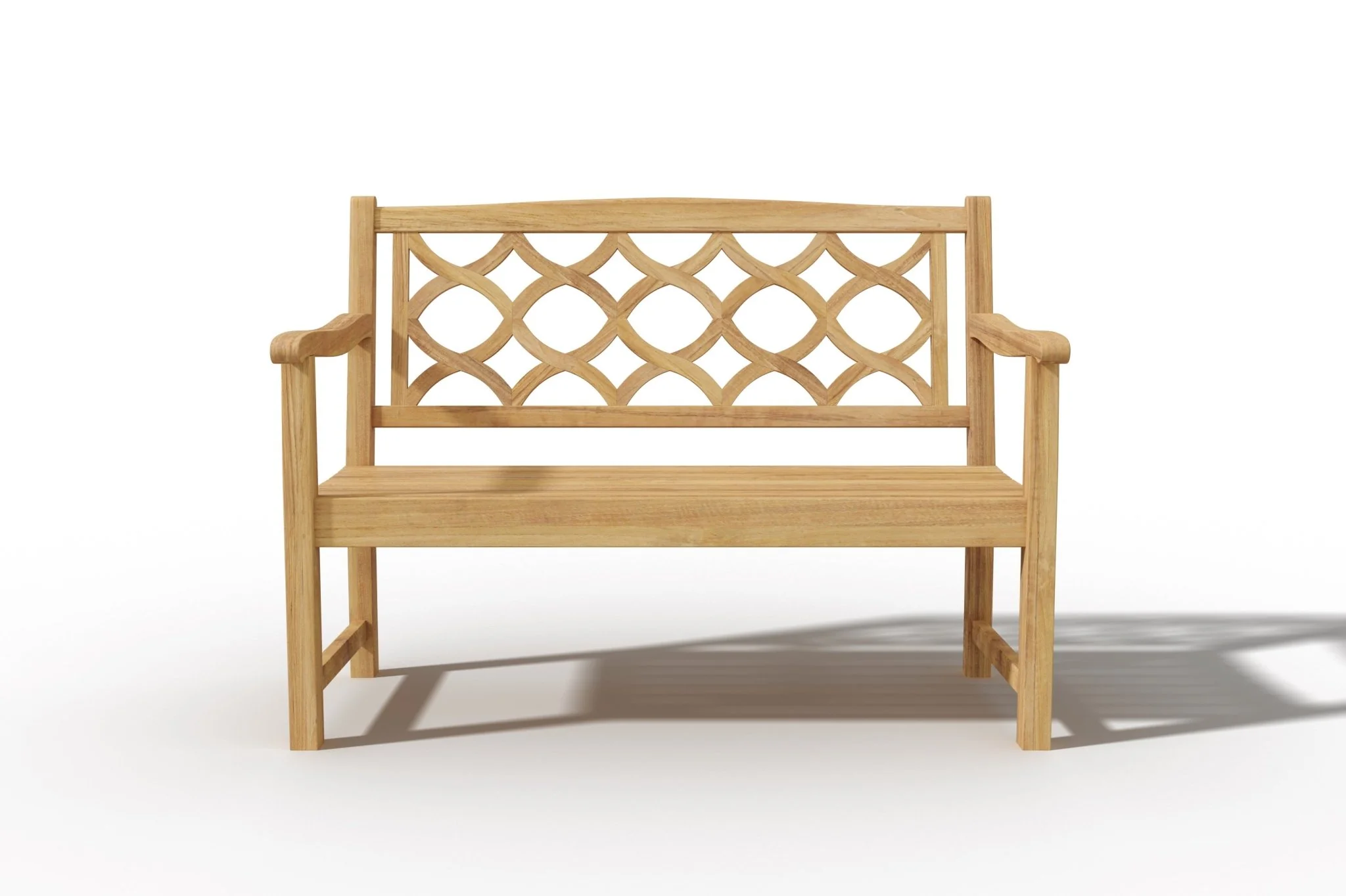 Mariselle Teak Garden Bench - Image 3