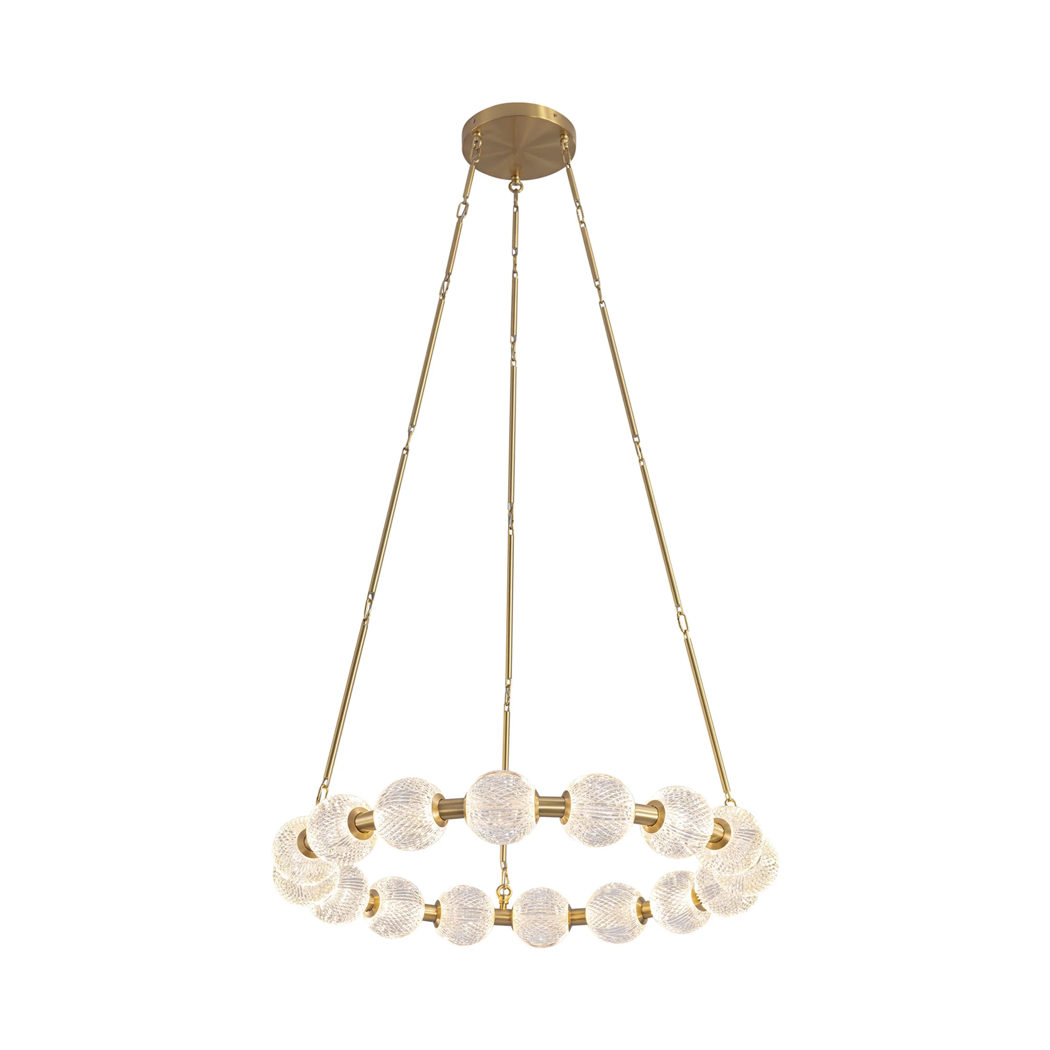 Marneau Sphere Glass Chandelier