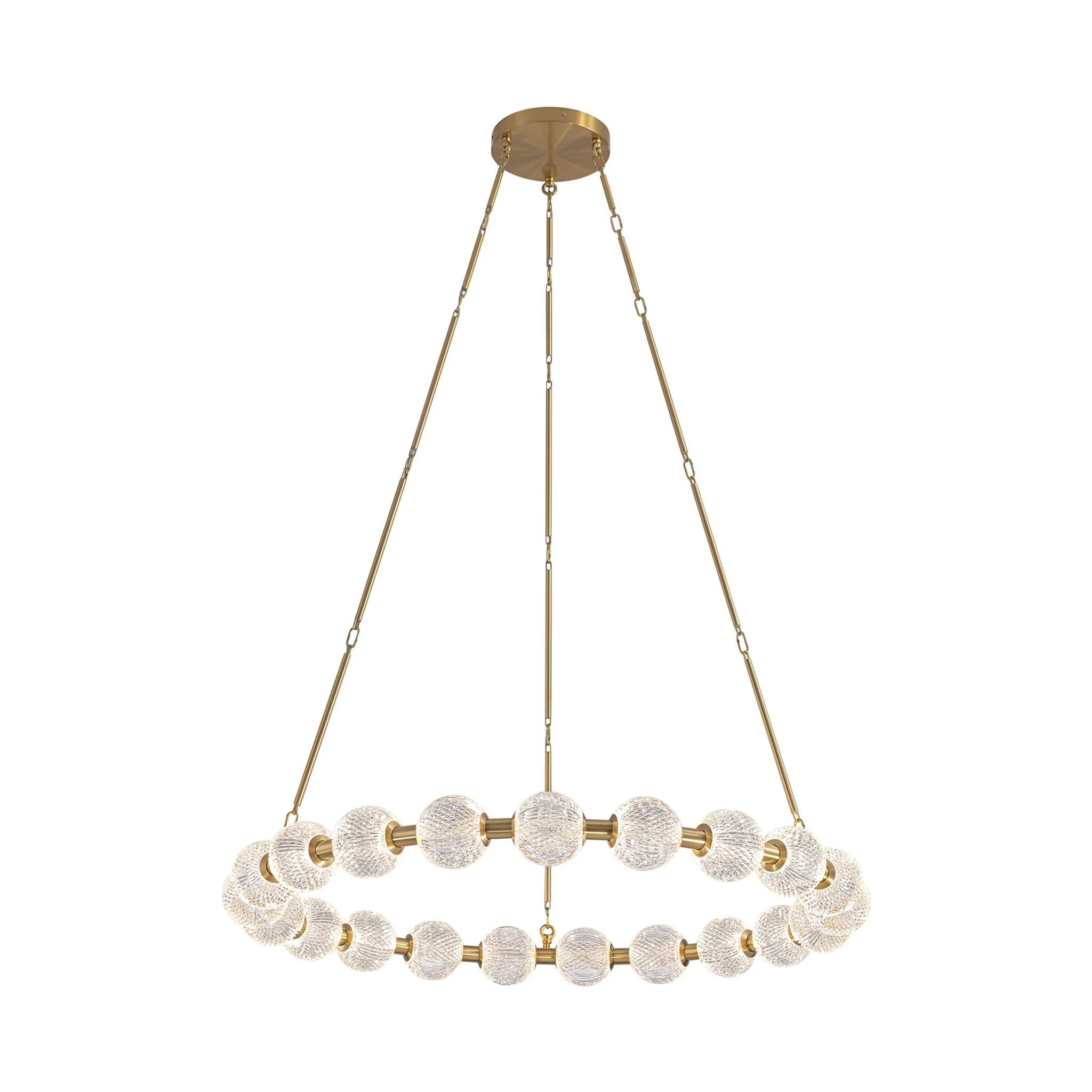 Marneau Sphere Glass Chandelier - Image 3