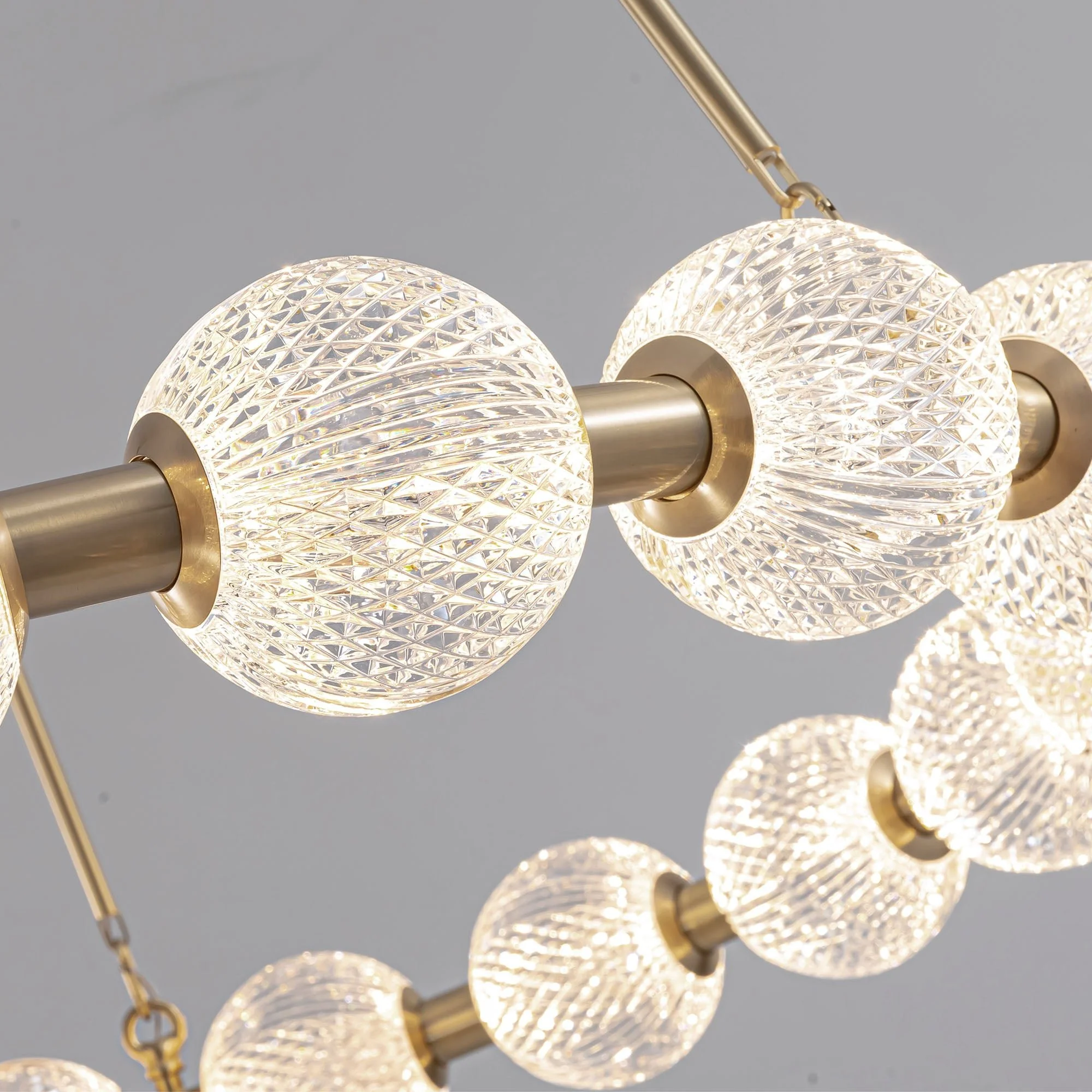Marneau Sphere Glass Chandelier - Image 4