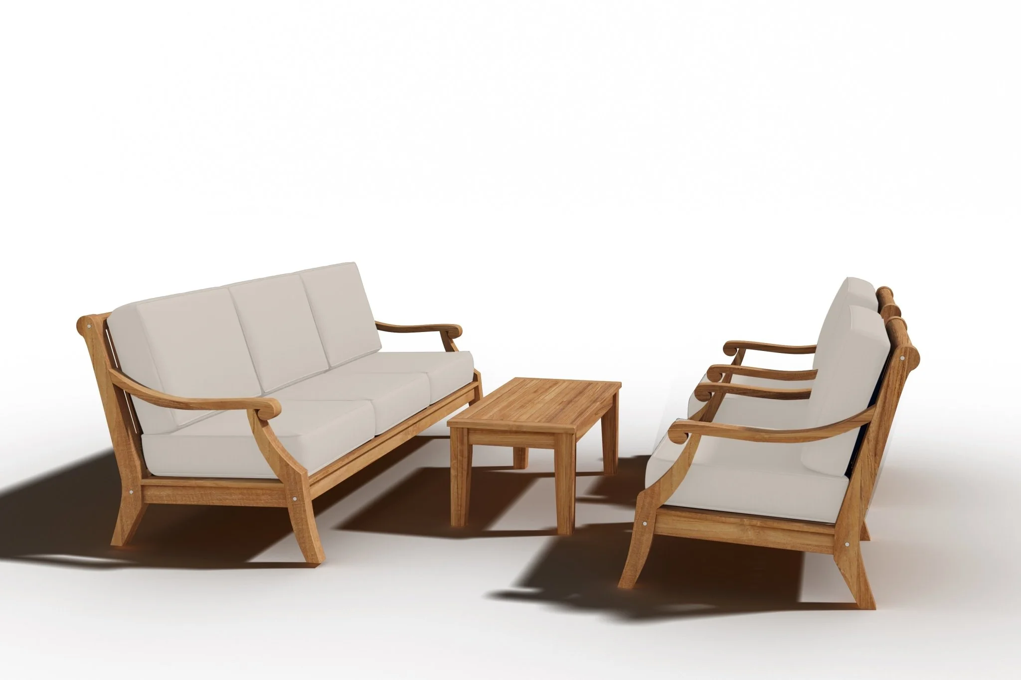Marvella Teak Sofa - Image 4
