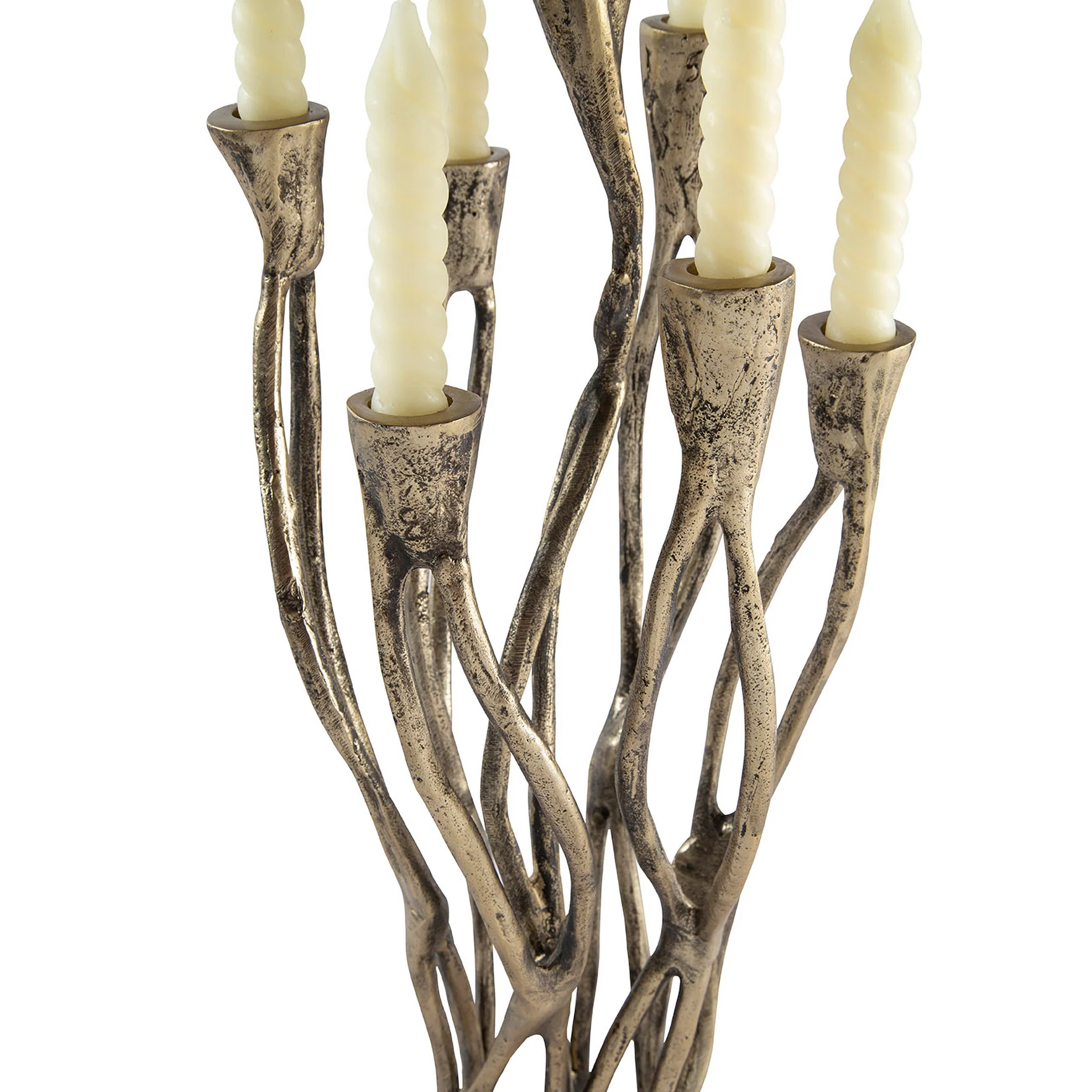 Materano Branch Brass Candelabra - Image 2