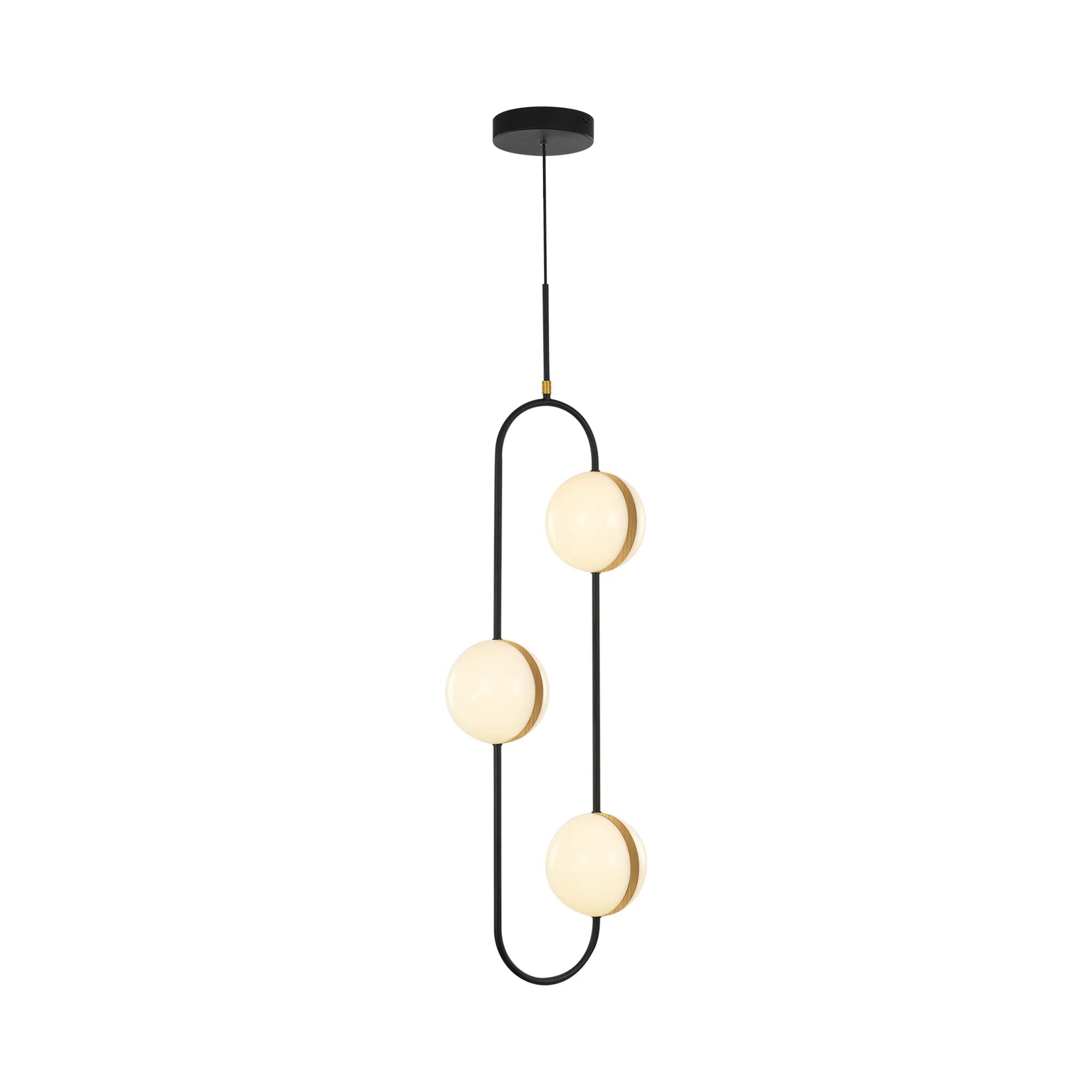 Metalaga Vertical Globe Pendant