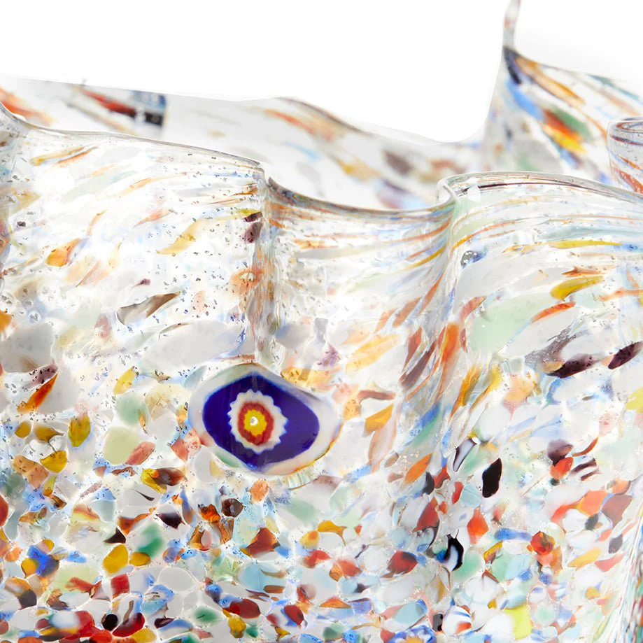 Millefiori Glass Vase - Image 2