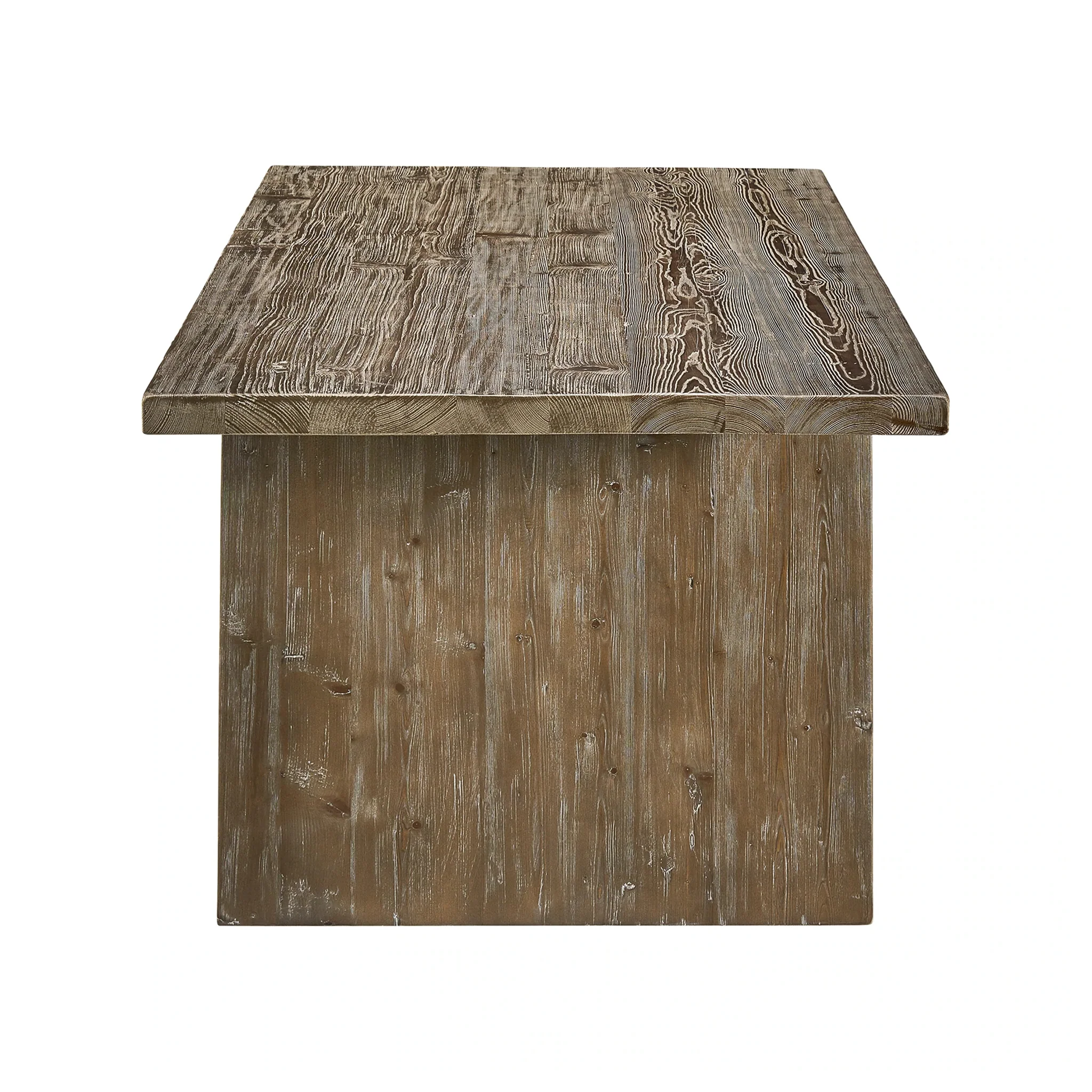 Minimalist Tri-Wood Dining Table - Image 3