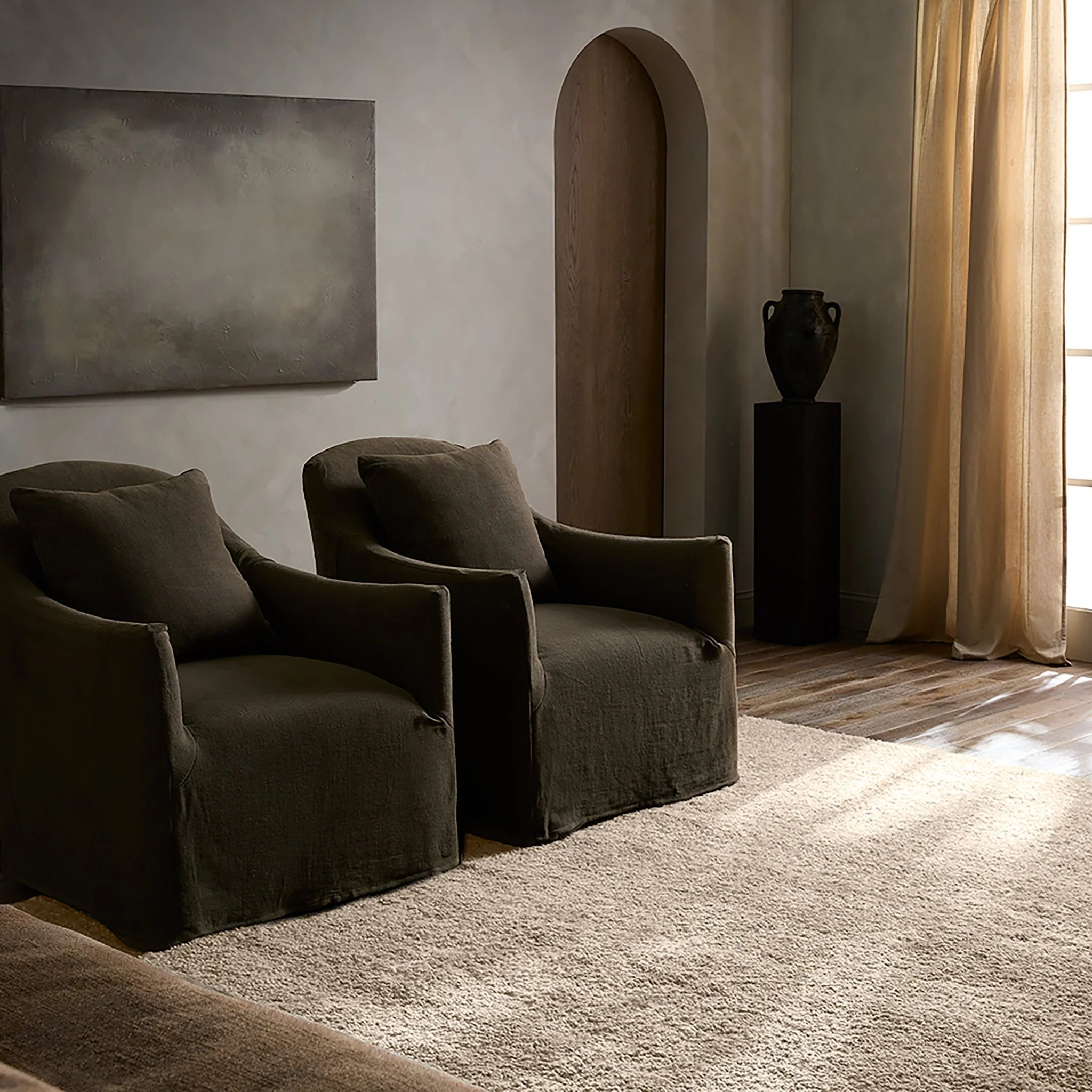 Mira Handwoven Wool Rug - Image 39