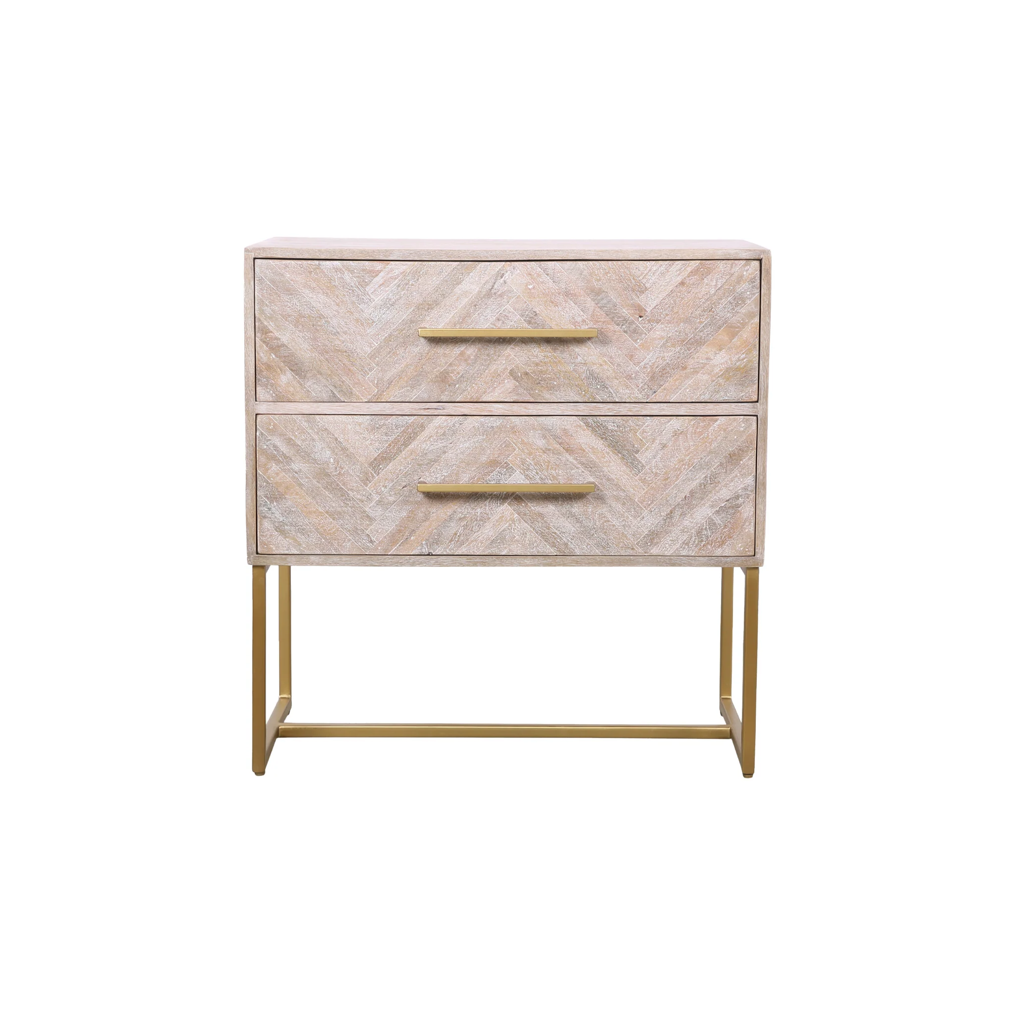Modern Petite Herringbone Chest - Image 3