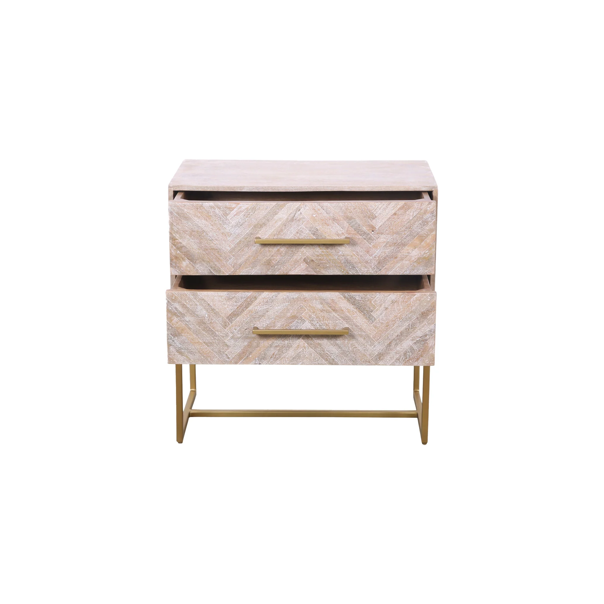 Modern Petite Herringbone Chest - Image 5