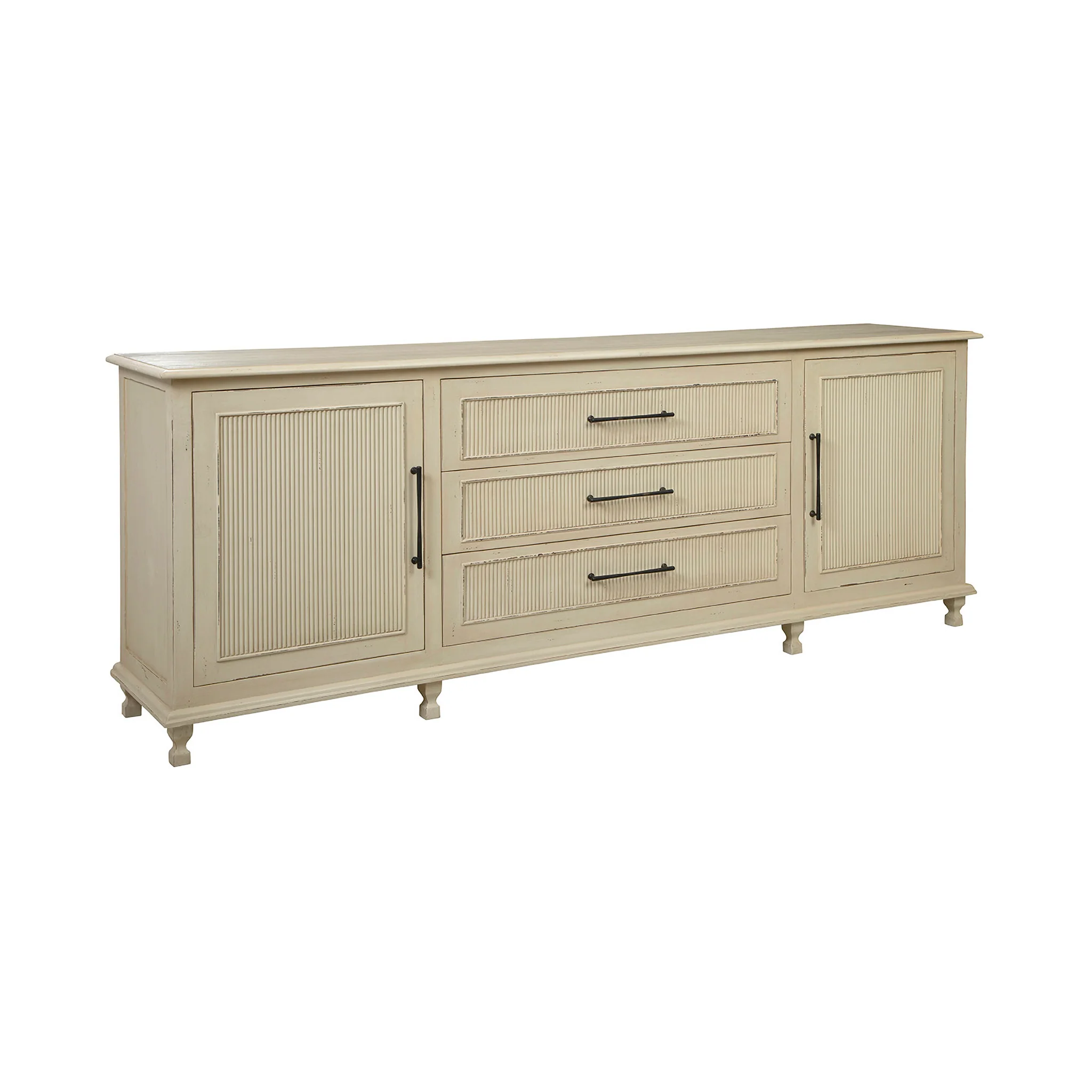 Montelupo Carved Wood Sideboard