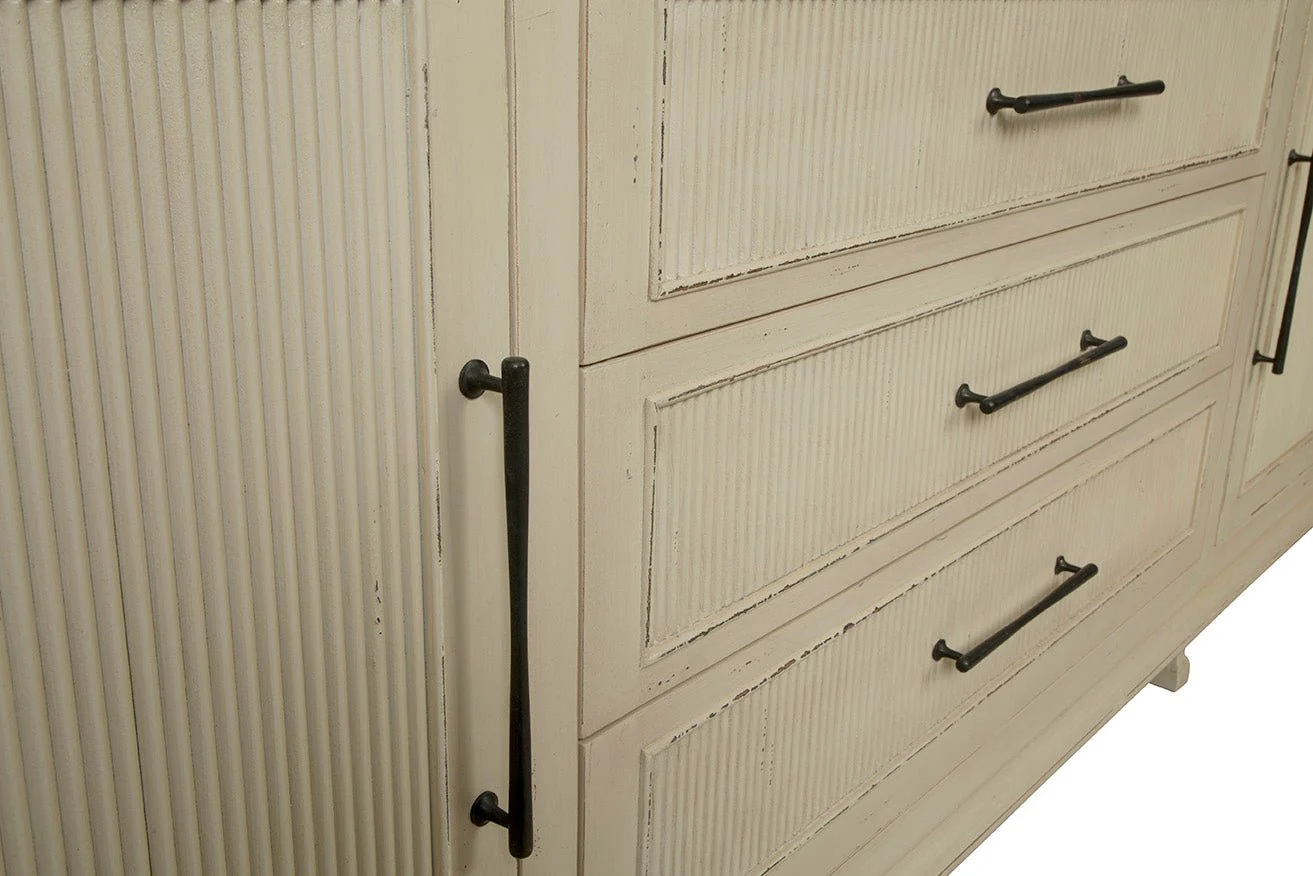 Montelupo Carved Wood Sideboard - Image 7