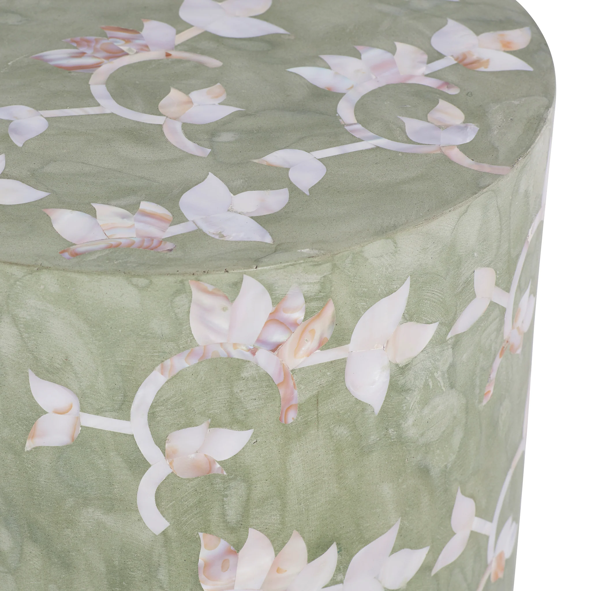 Mother-of-Pearl Allure Stool - Image 4