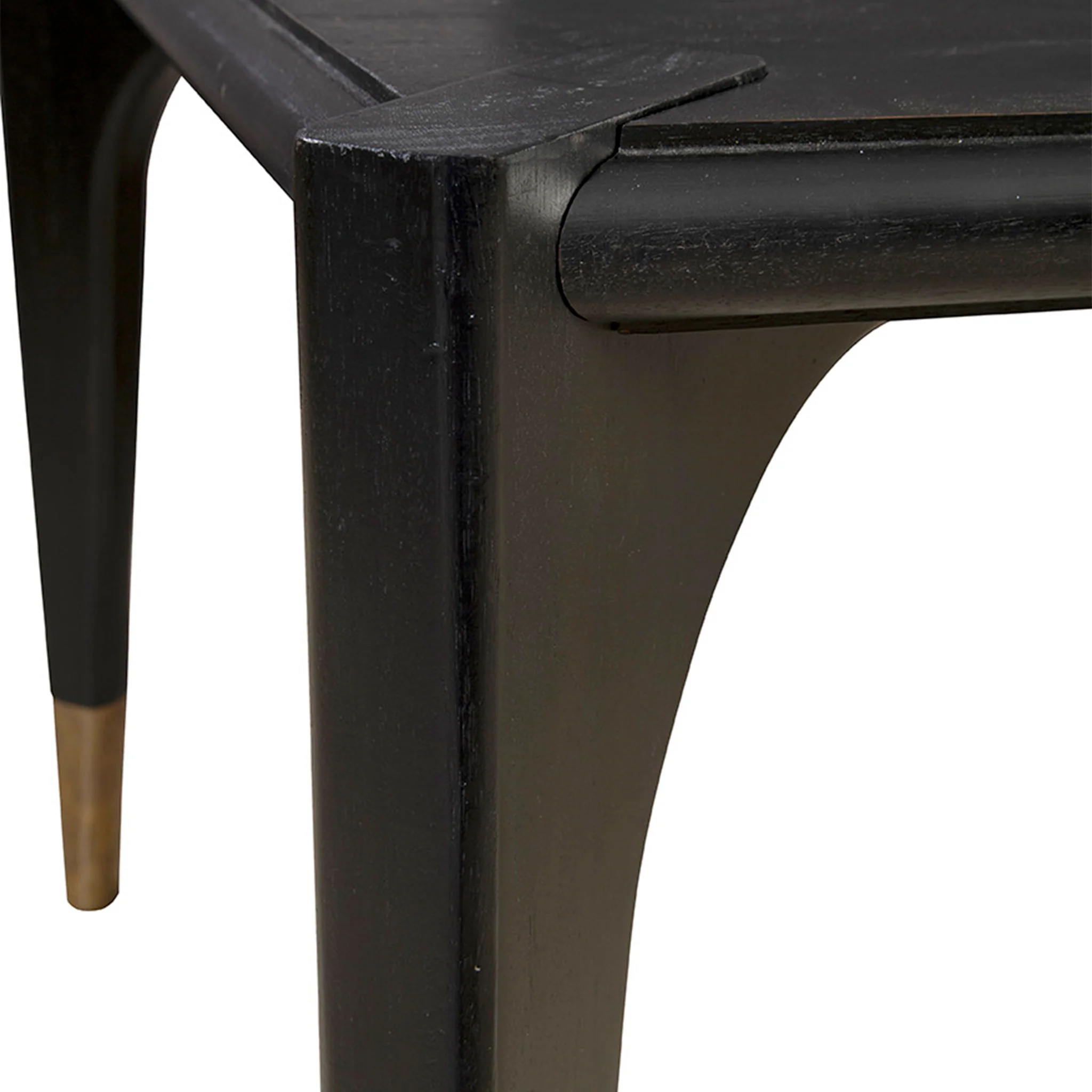 Napean Black Wood Dining Table - Image 6