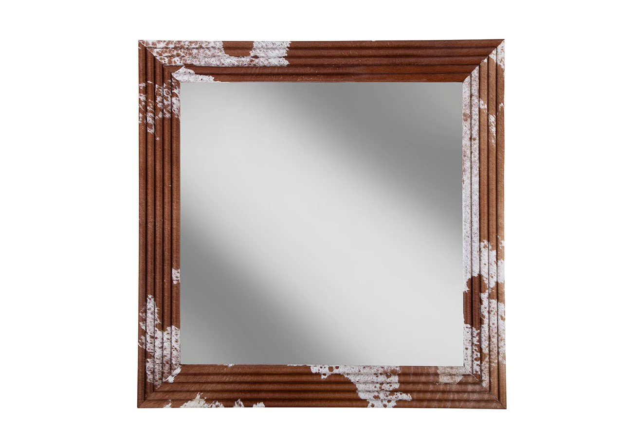 Navarro Hide Frame Mirror - Image 3