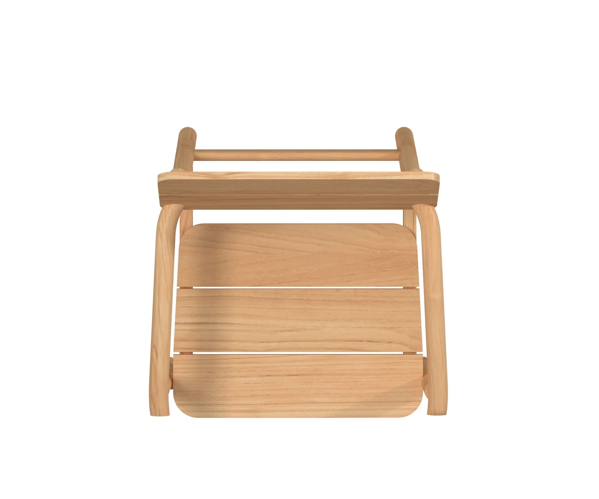 Navero Teak Stacking Chair - Set of 4 - Image 6