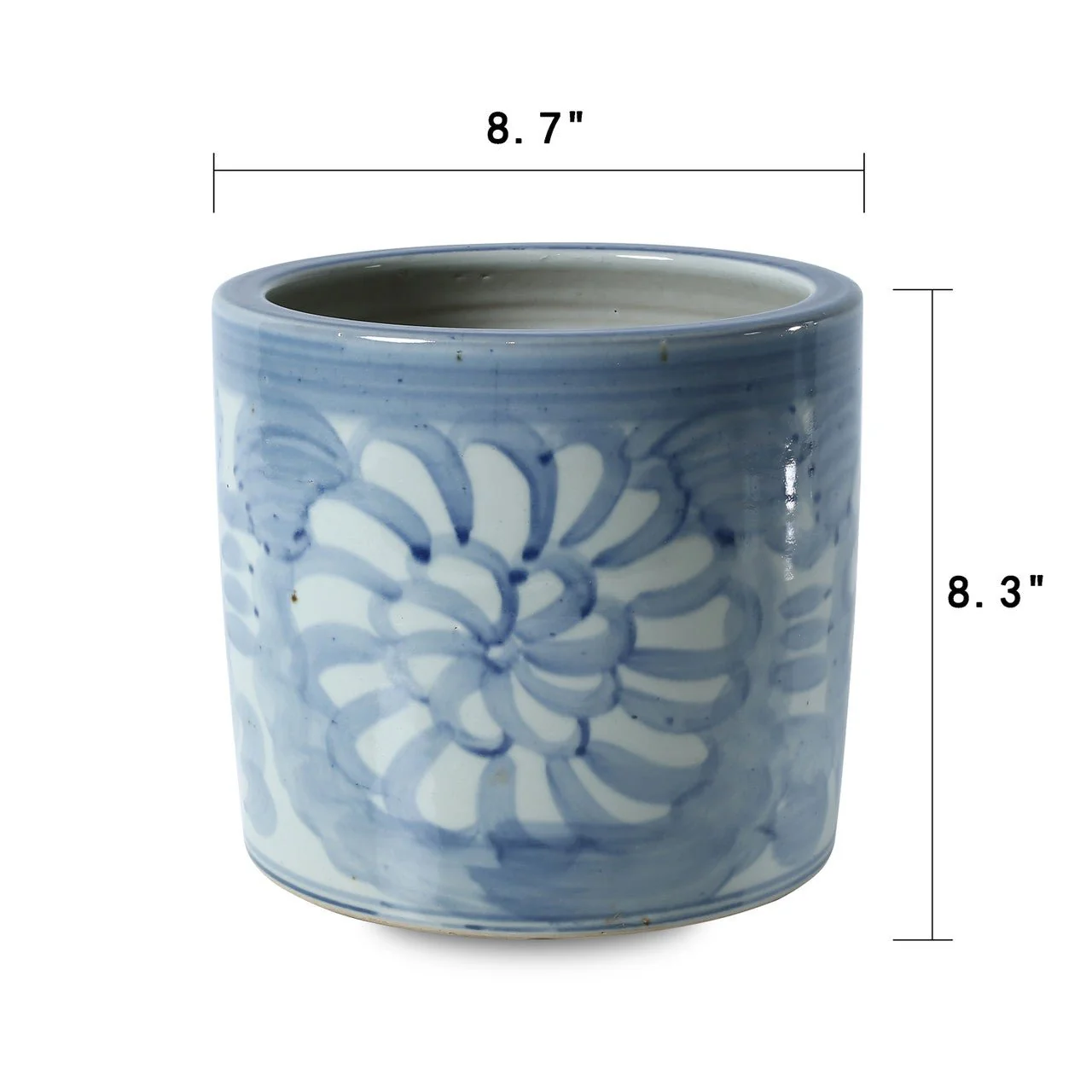 Neritha Hand Painted Planter - Image 4