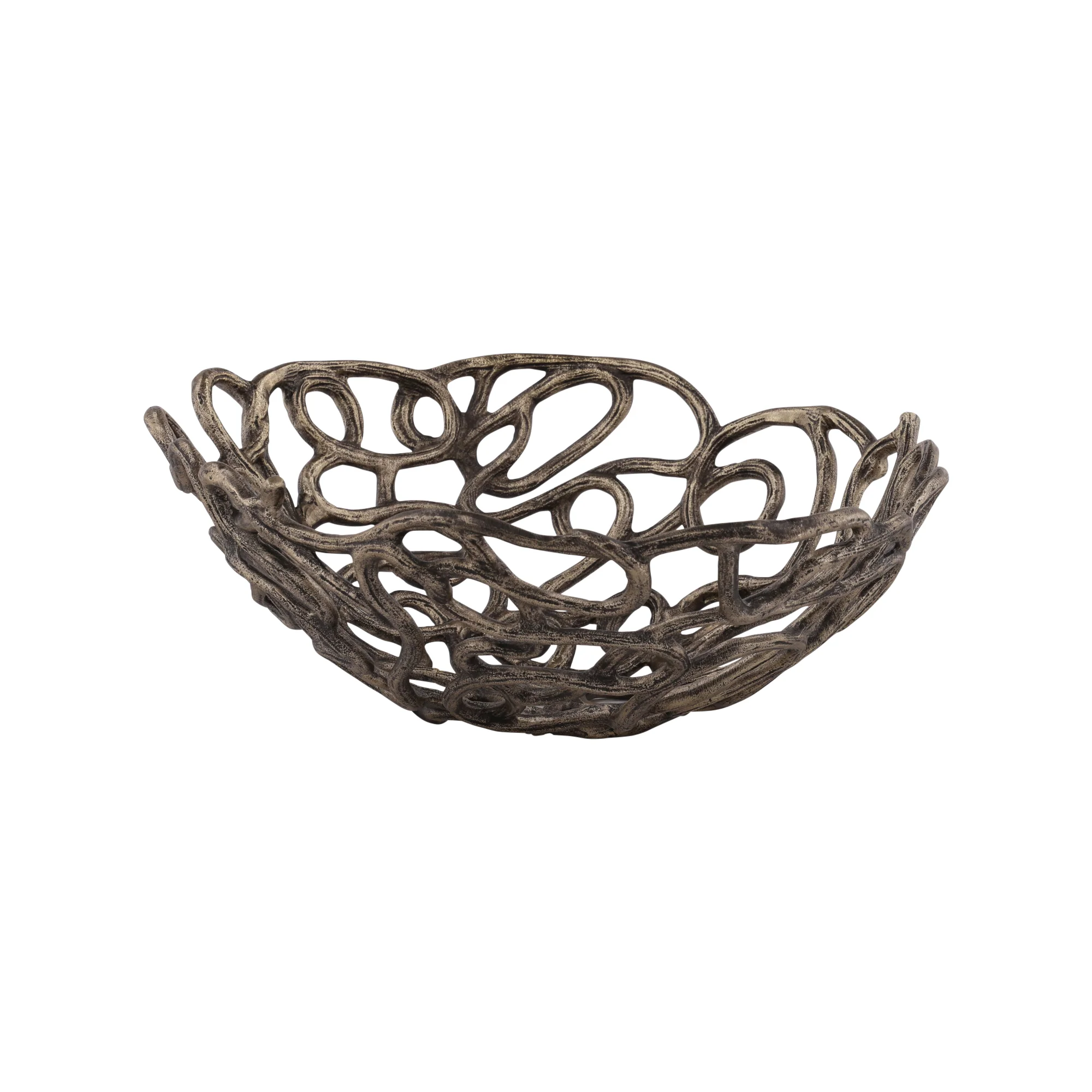 Nerona Bronze Branch Bowl - Image 3