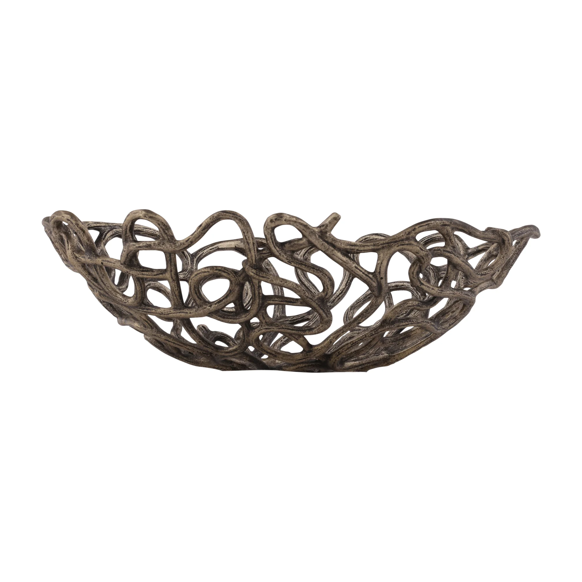 Nerona Bronze Branch Bowl - Image 4