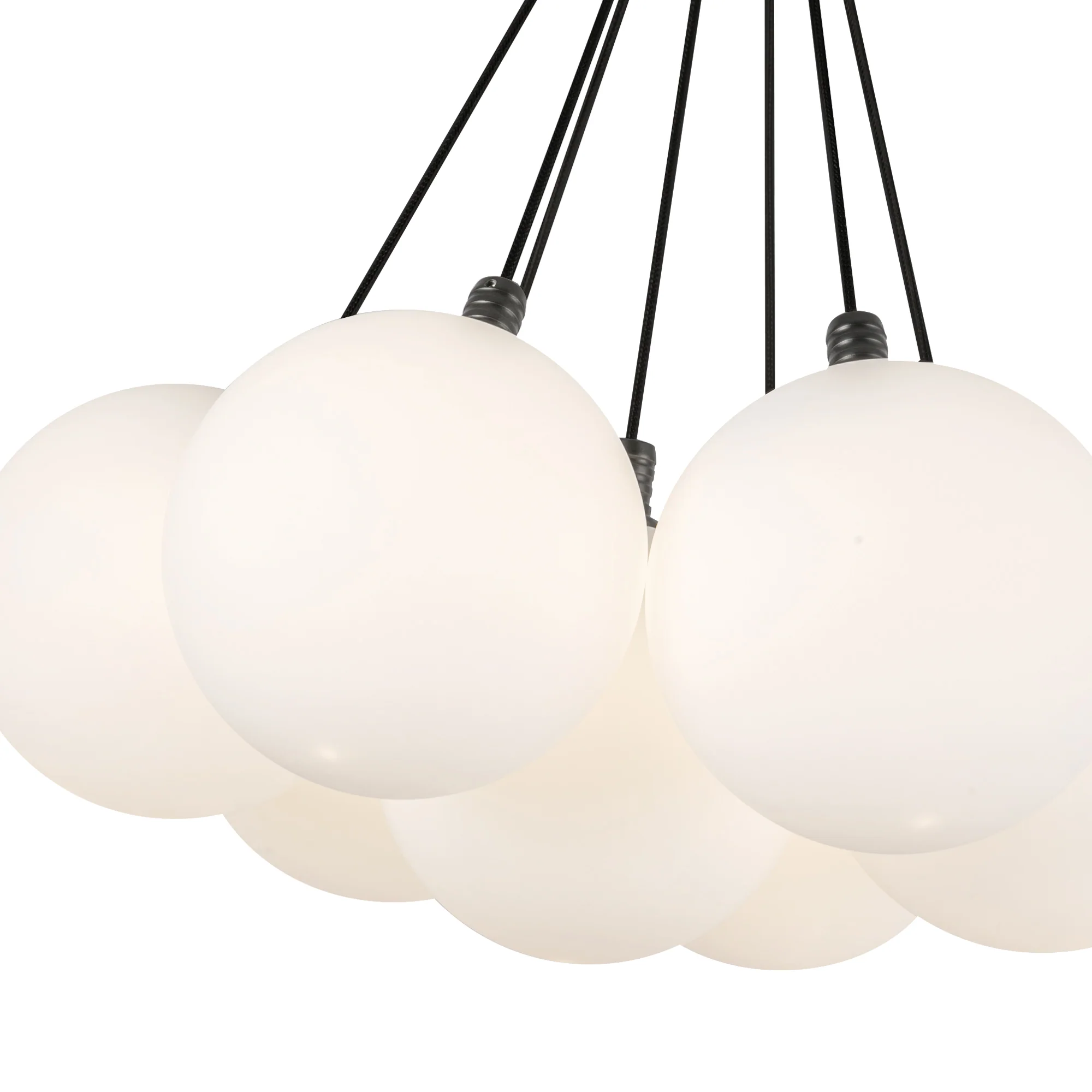 Novaro Opal Cluster Chandelier - 16 inch - Image 3